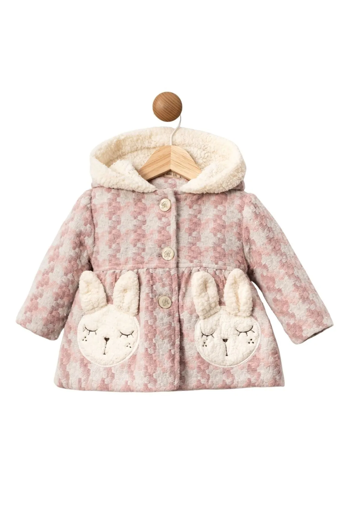 9-24 Ay Petit Luxe Kız Bebek Mont-Pudra