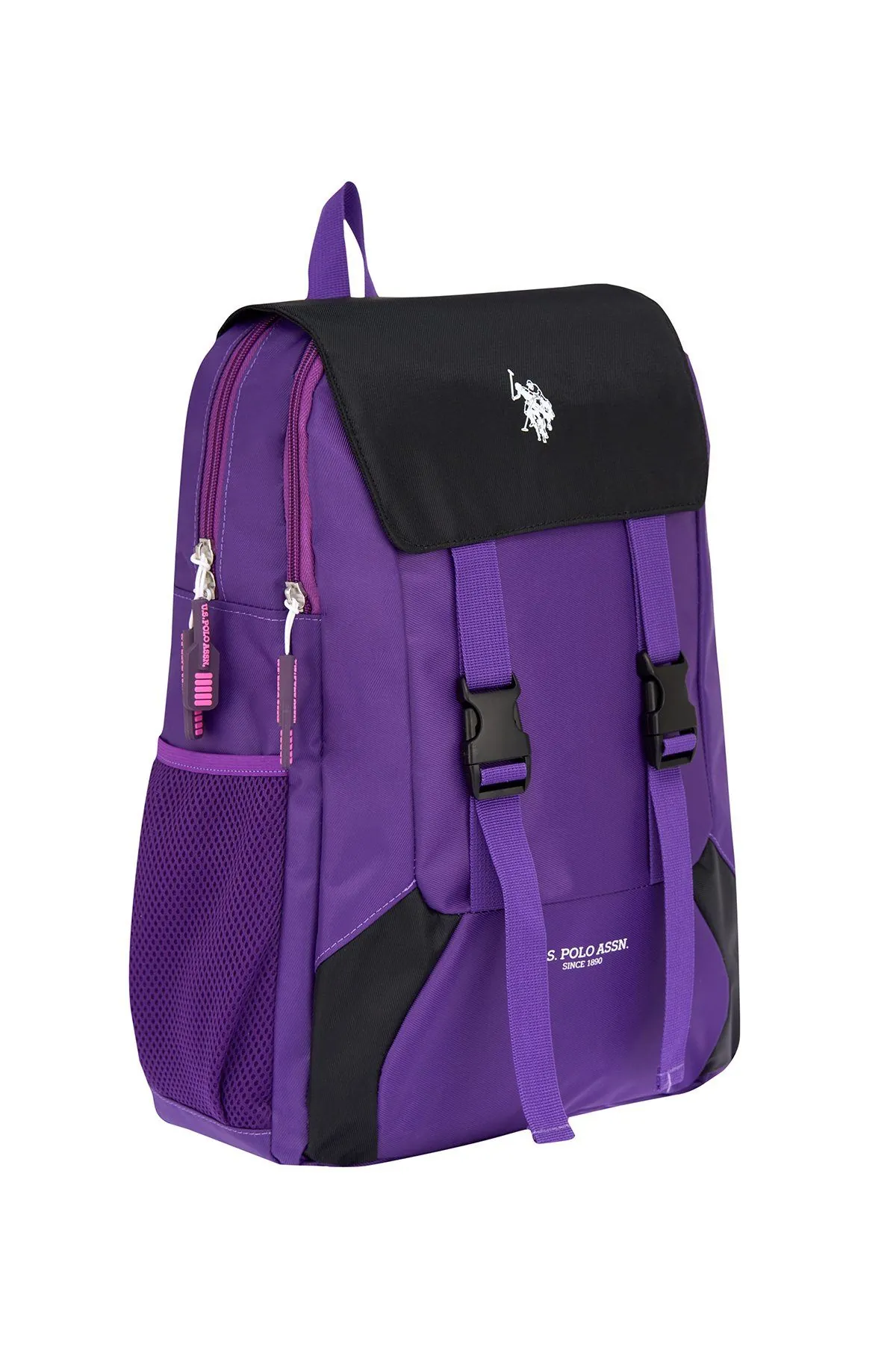 Lisanslı Us Polo ASSN Sırt Çantası-Mor