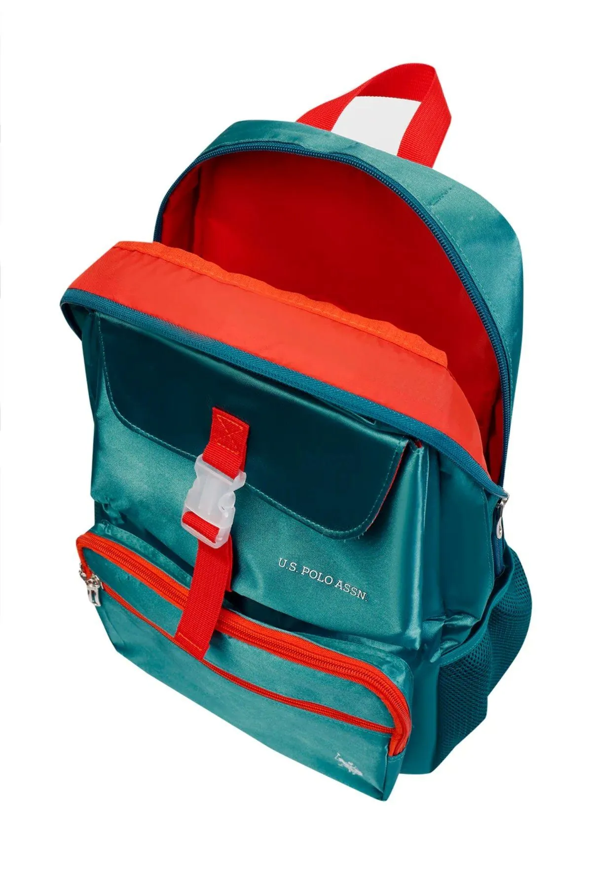 Lisanslı Us Polo ASSN Sırt Çantası-Mint Yeşili