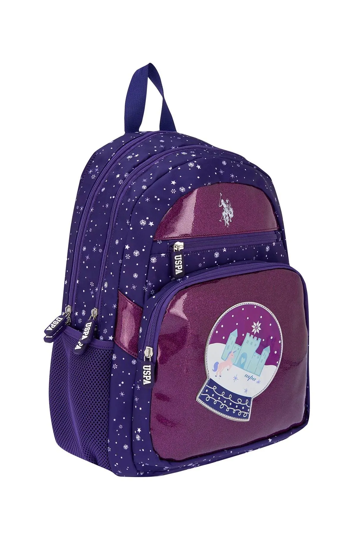 Lisanslı Us Polo ASSN Sırt Çantası-Mor