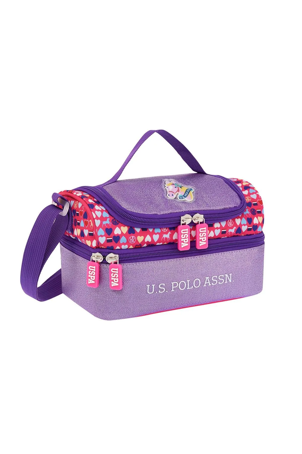 Lisanslı Us Polo ASSN Beslenme Çantası-Mor