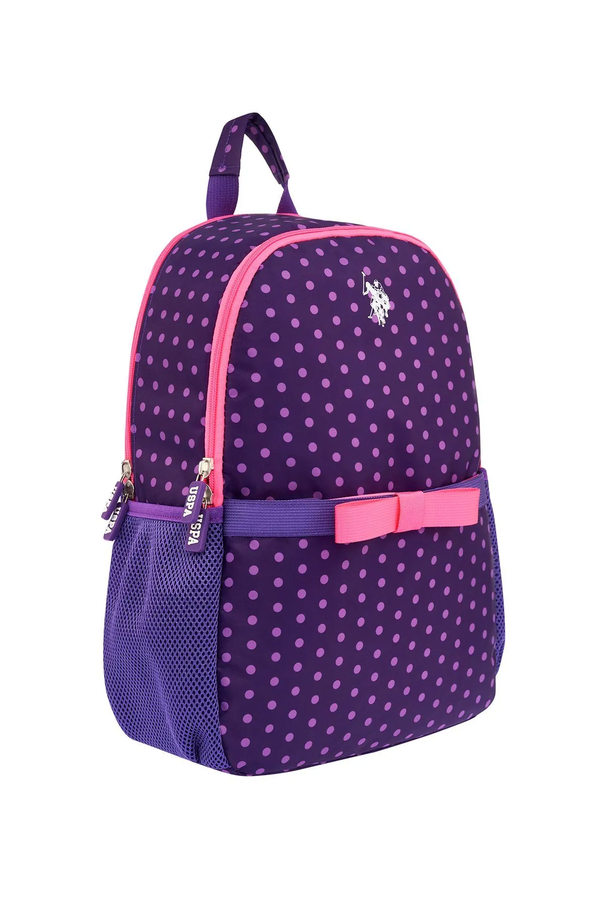 Lisanslı Us Polo ASSN Sırt Çantası-Mor