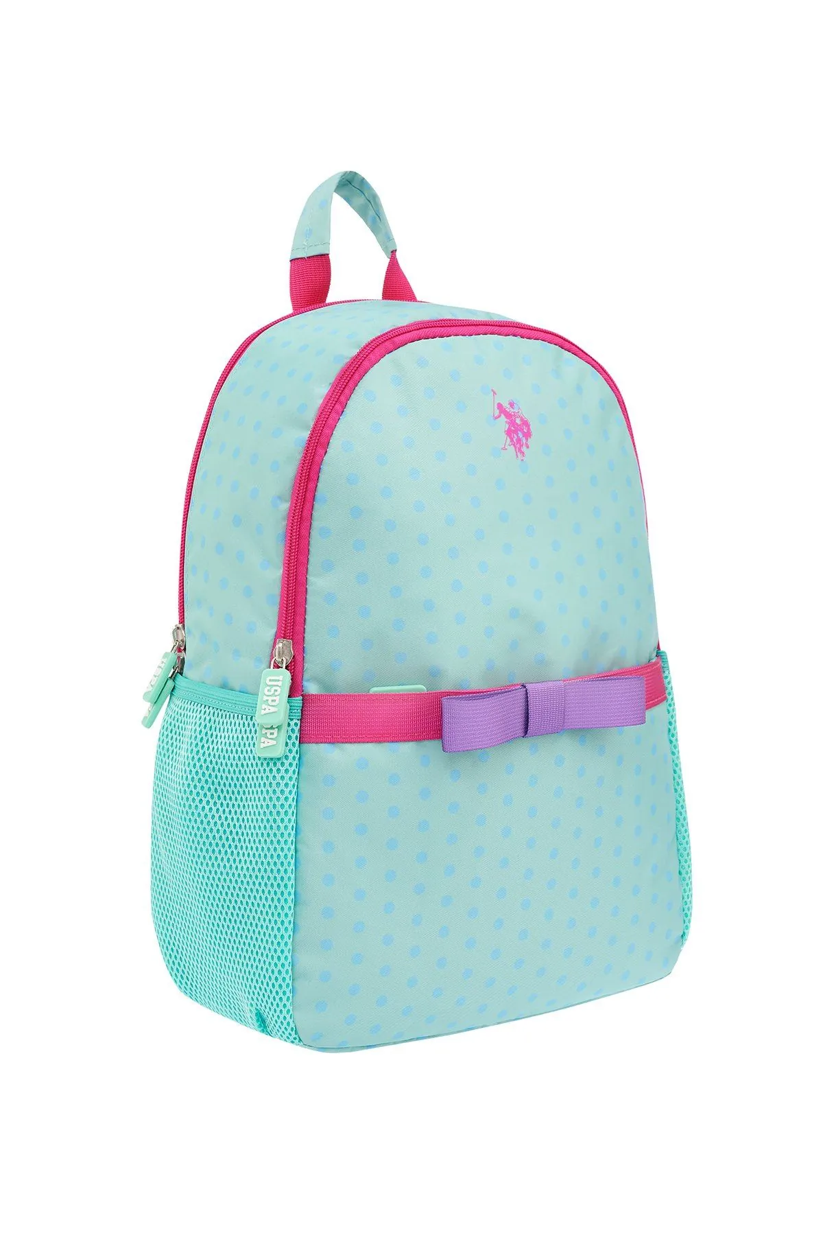 Lisanslı Us Polo ASSN Sırt Çantası-Mint Yeşili