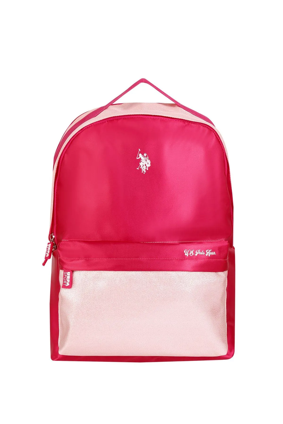 Lisanslı Us Polo ASSN Sırt Çantası-Pembe