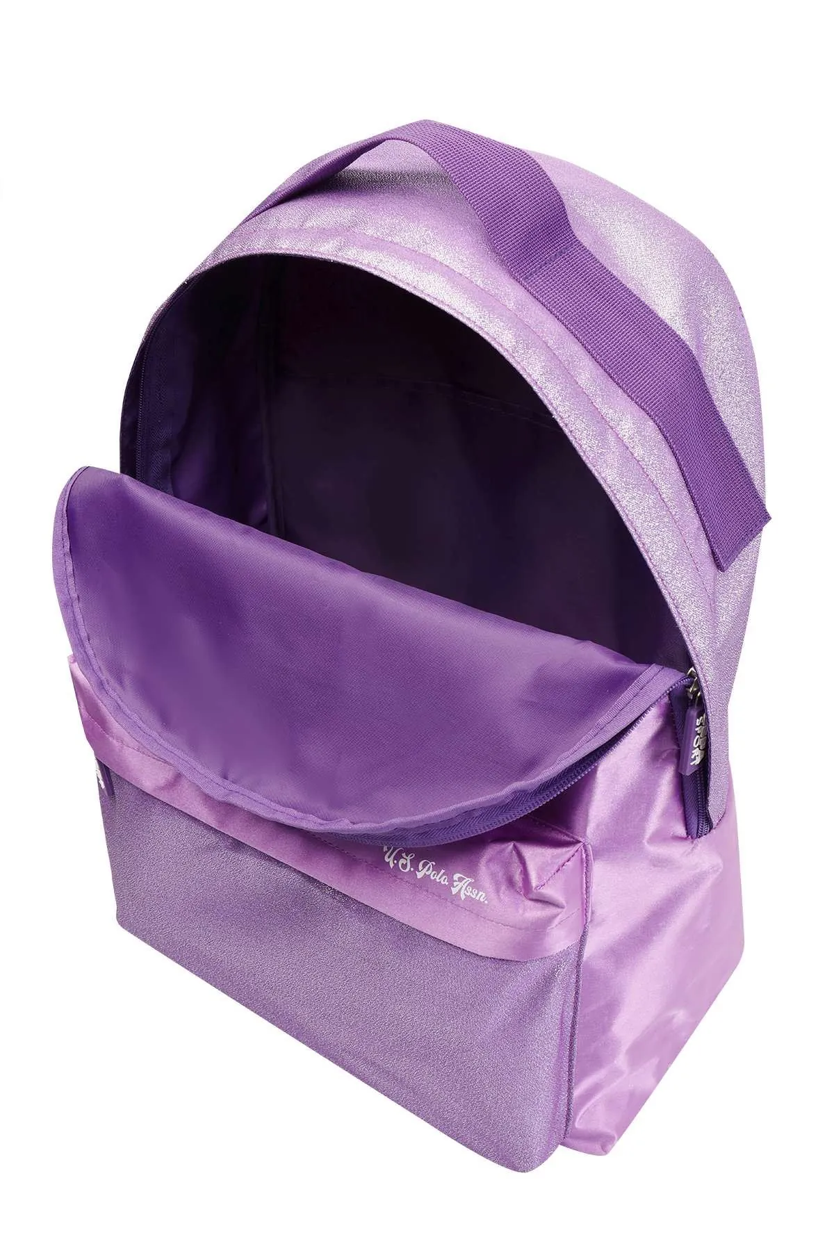 Lisanslı Us Polo ASSN Sırt Çantası-Lila