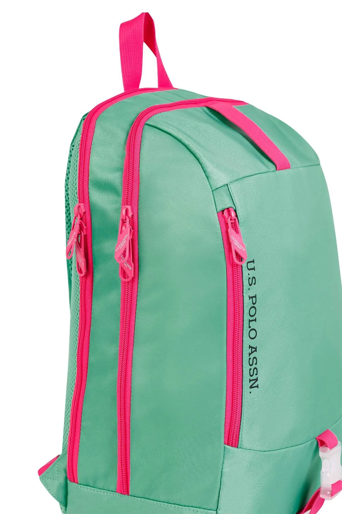 Lisanslı Us Polo ASSN Sırt Çantası-Mint Yeşili