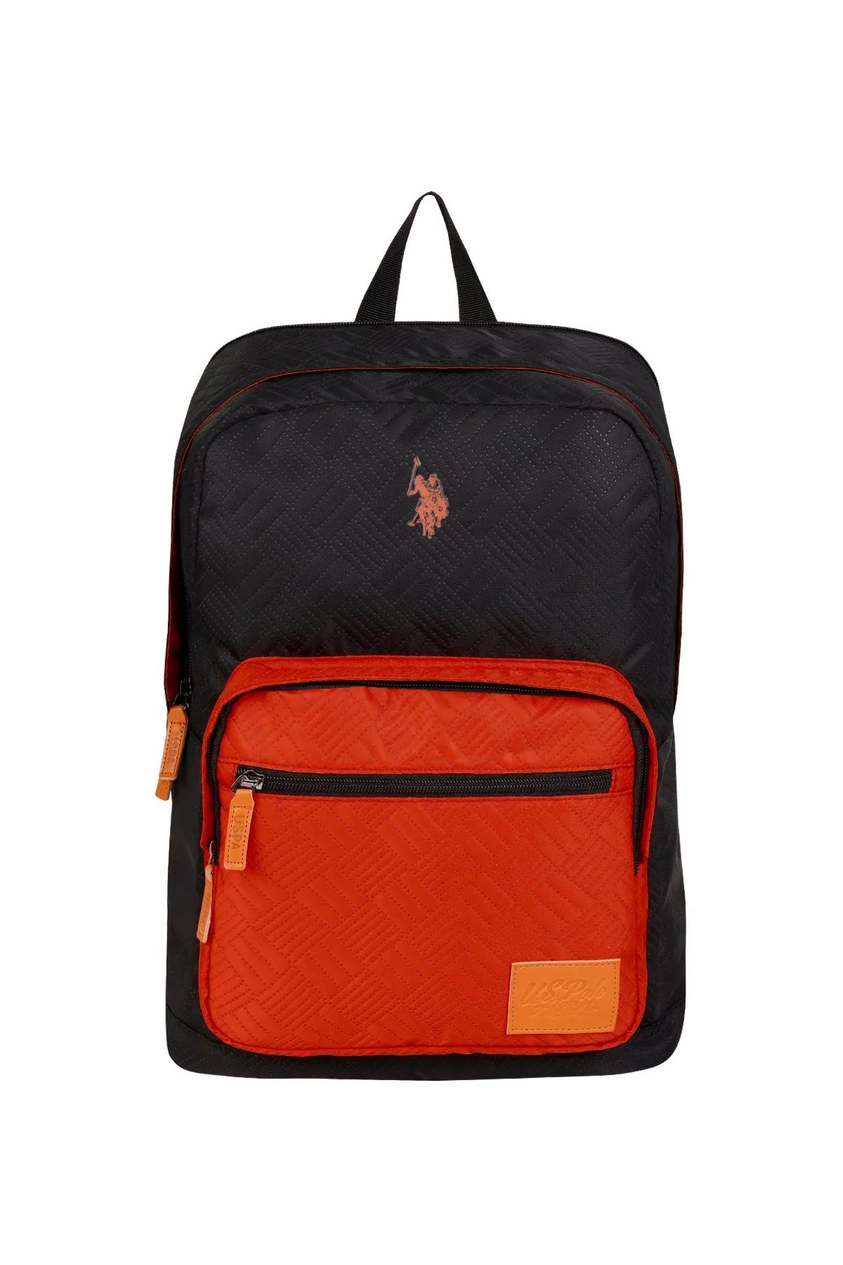 Lisanslı Us Polo ASSN Sırt Çantası-Turuncu