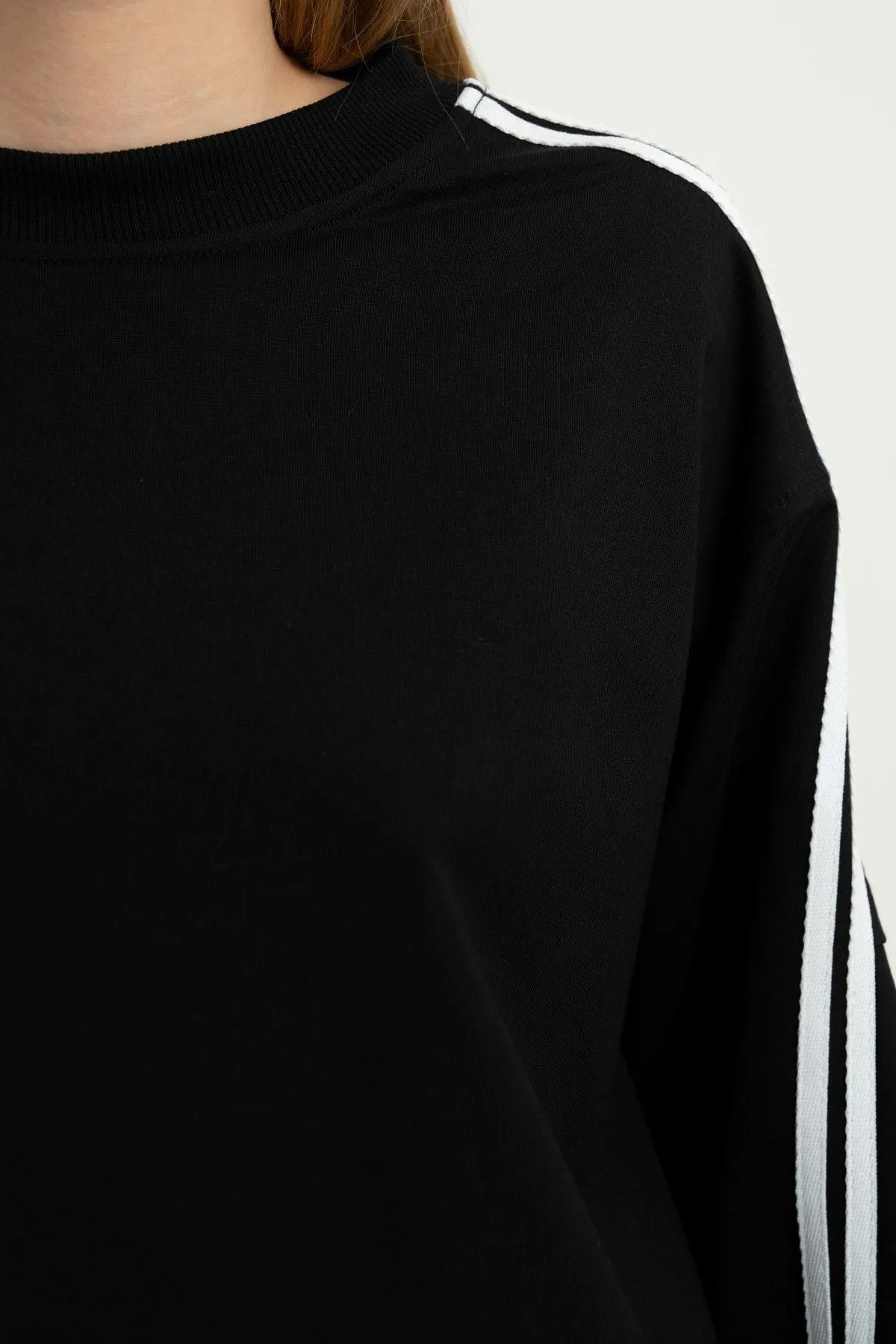 9-15 Yaş Uniwear Luna Kız Çocuk Takım-Siyah