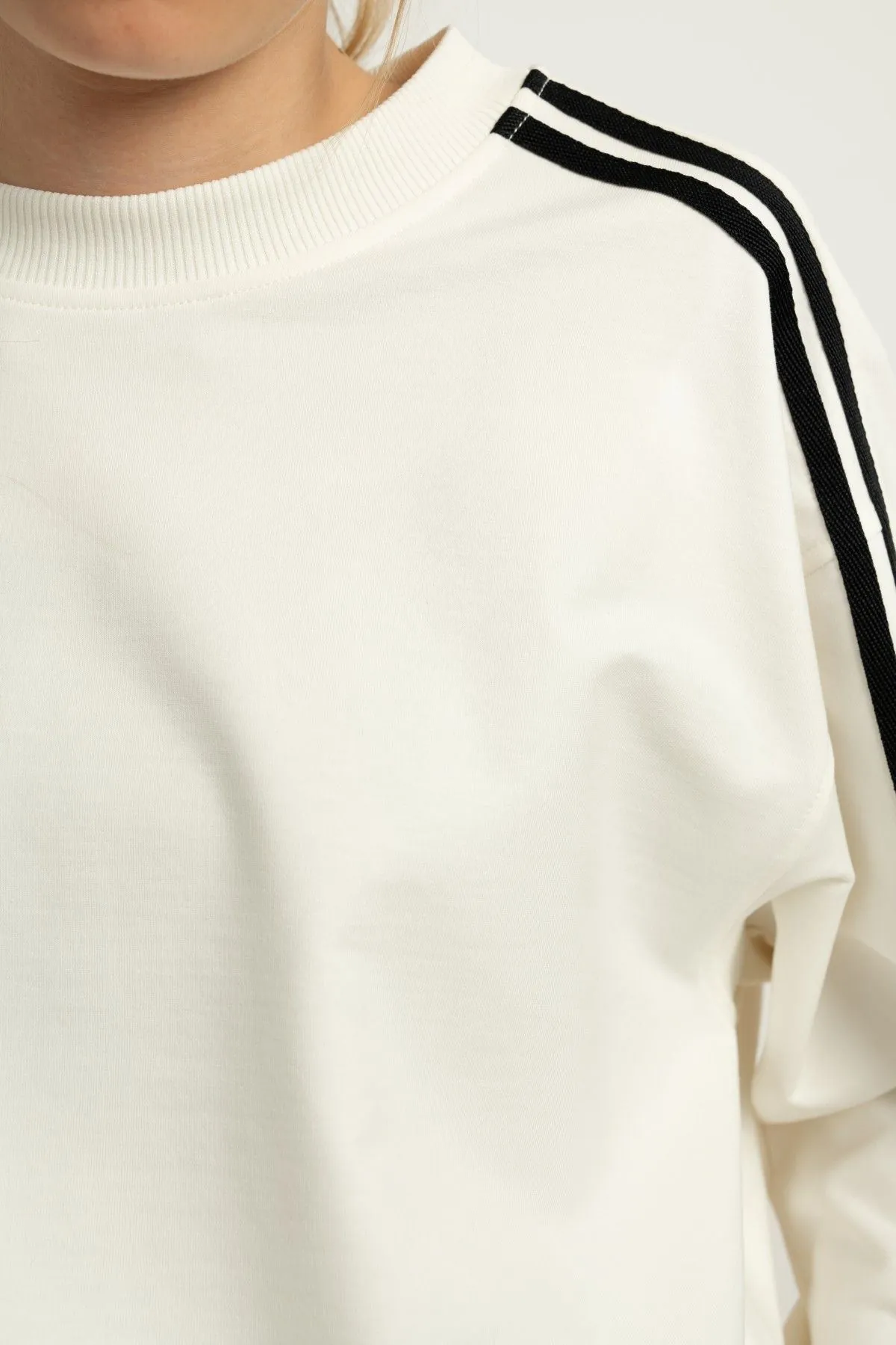 9-15 Yaş Uniwear Luna Kız Çocuk Takım-Ekru