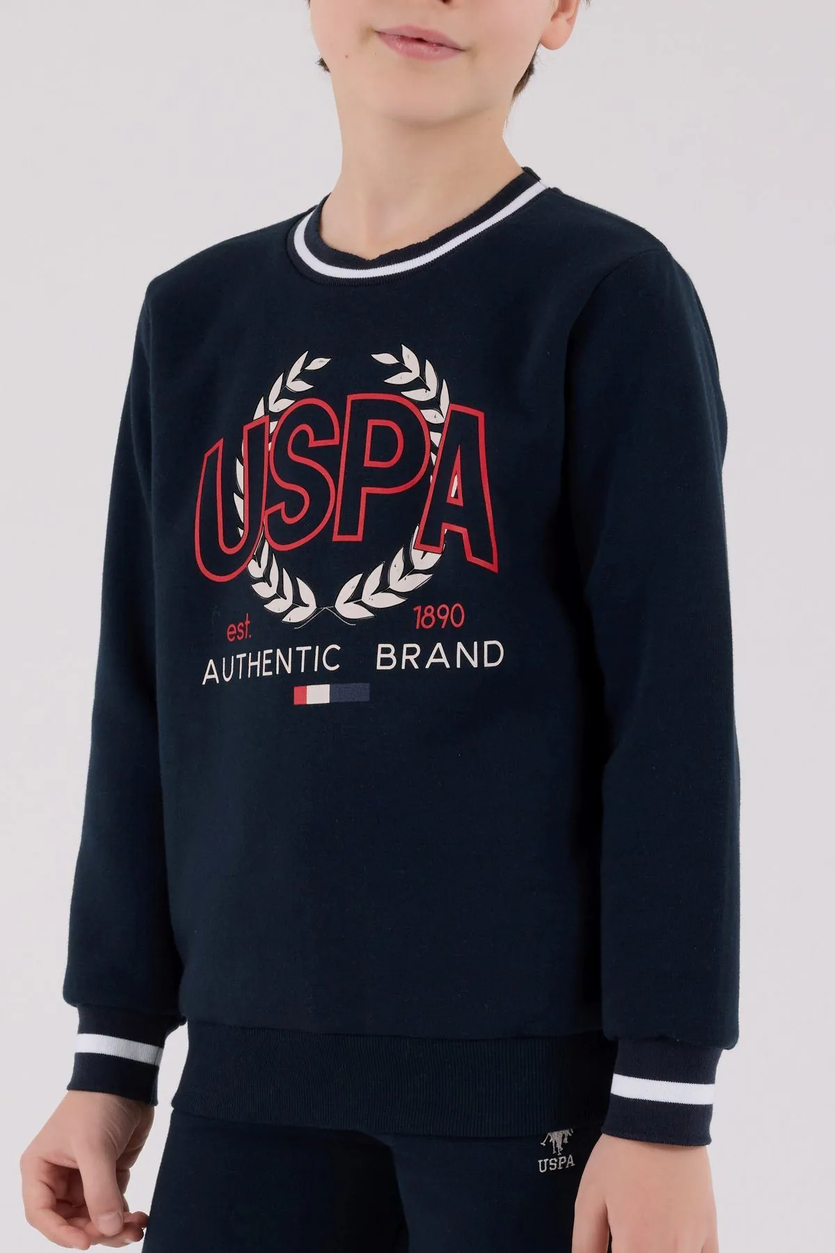 4-15 Yaş Lisanslı Us Polo Assn Erkek Çocuk Takım-Lacivert