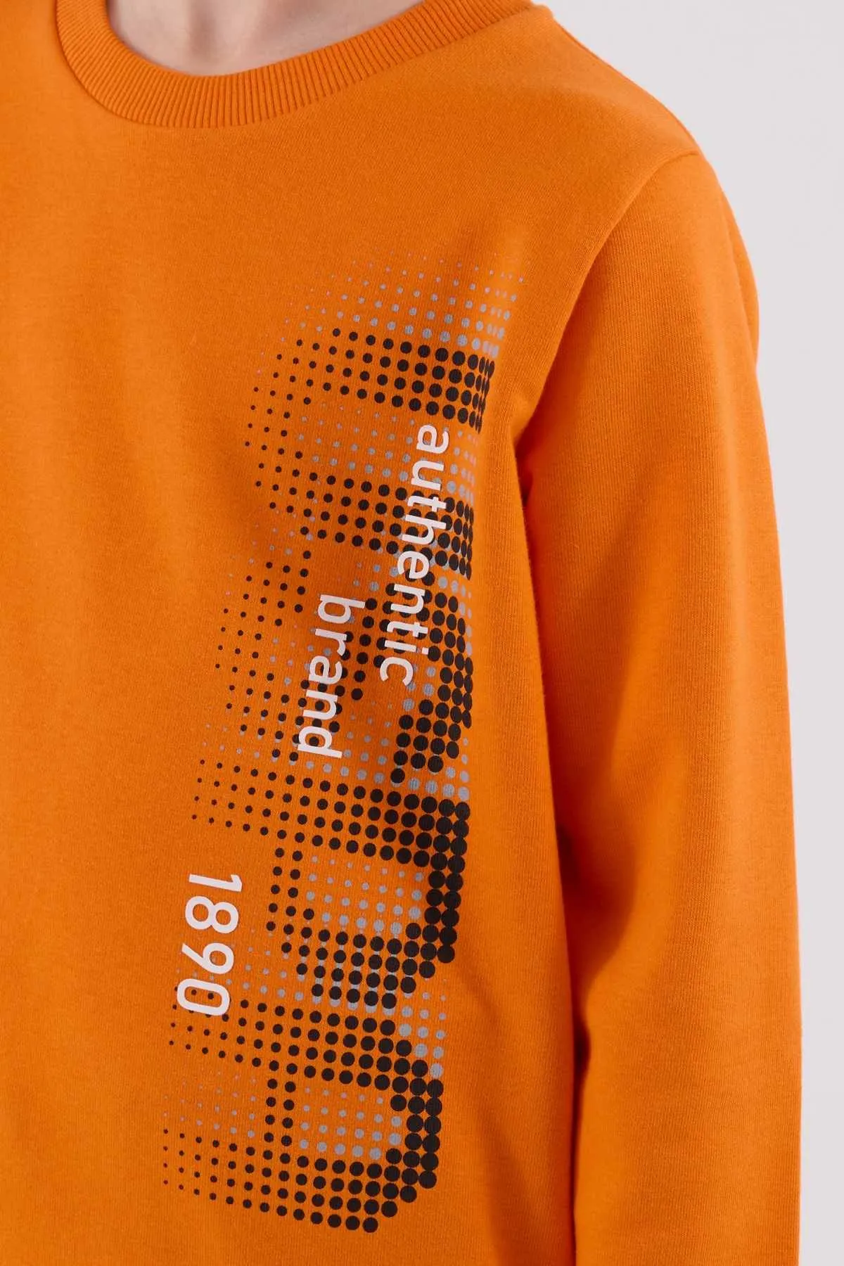 4-15 Yaş Lisanslı Us Polo Assn Erkek Çocuk Takım-Oranj