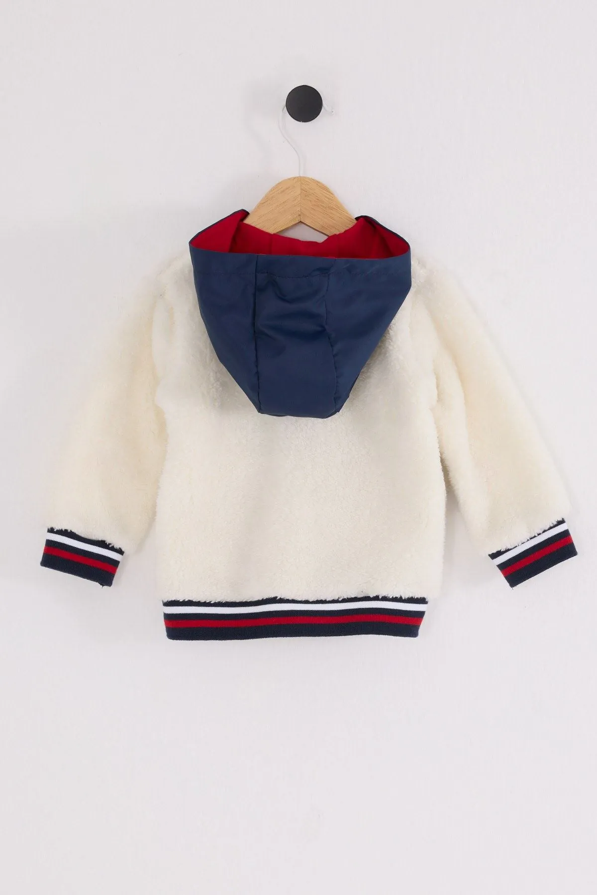 6-36 Ay Lisanslı Us Polo Assn Erkek Bebek Mont-Ekru