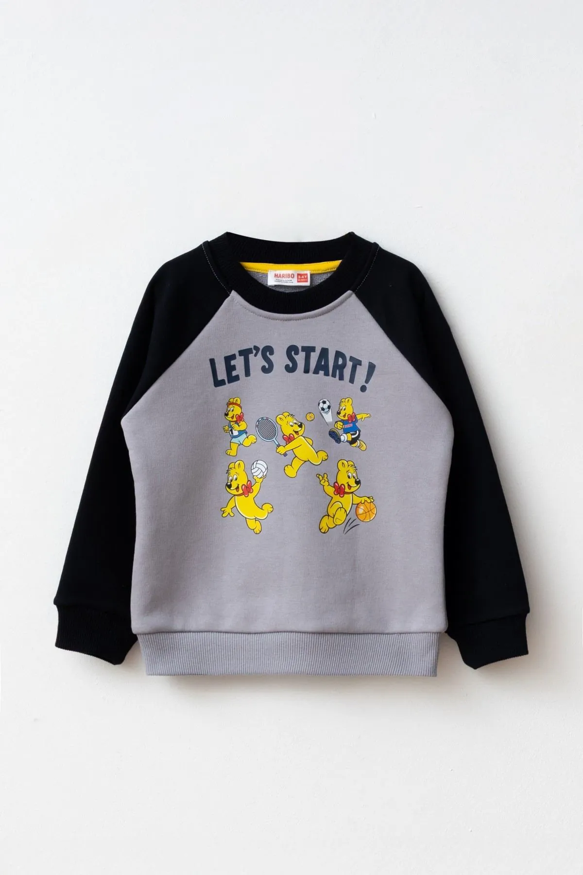 2-8 Yaş Lisanslı Haribo Erkek Çocuk Sweat-Lacivert