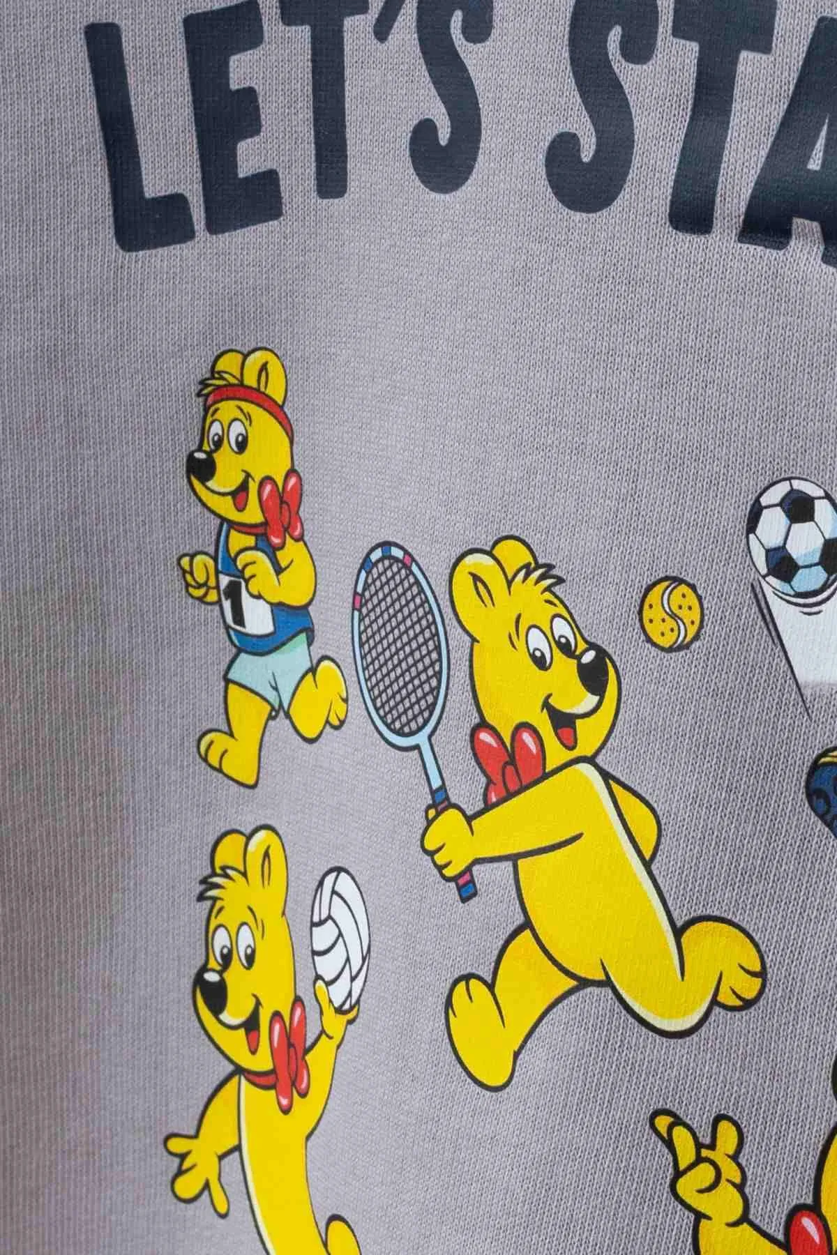 2-8 Yaş Lisanslı Haribo Erkek Çocuk Sweat-Lacivert