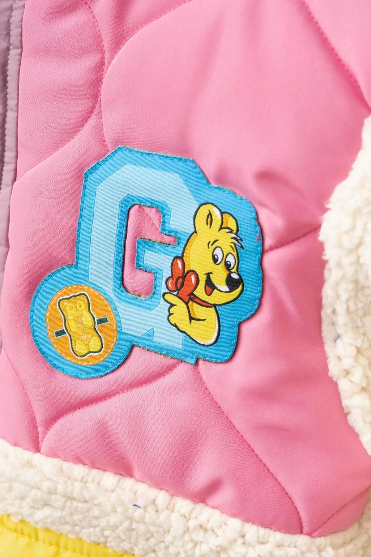 3-8 Yaş Lisanslı Haribo Unisex Tasarım Mont-Pembe