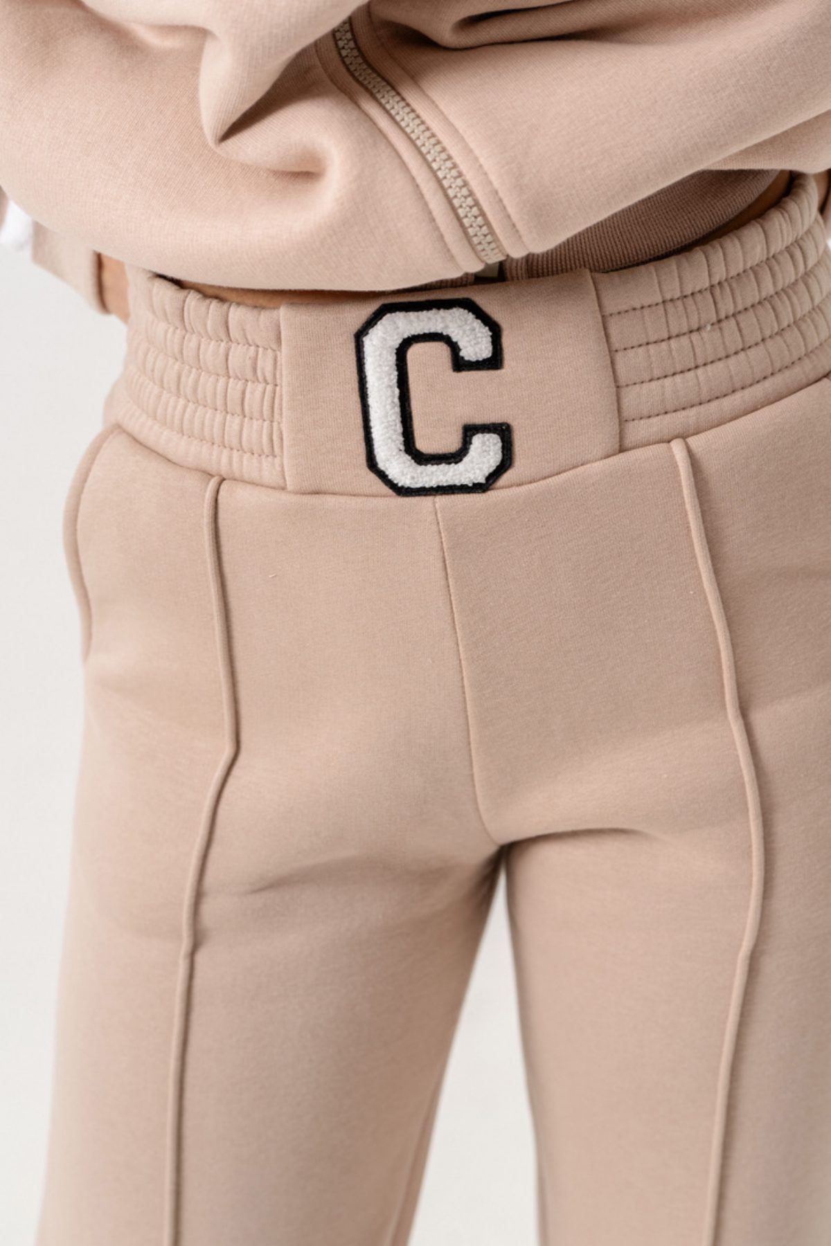 9-15 Yaş Best College Team Kız Çocuk Pantolon-Latte