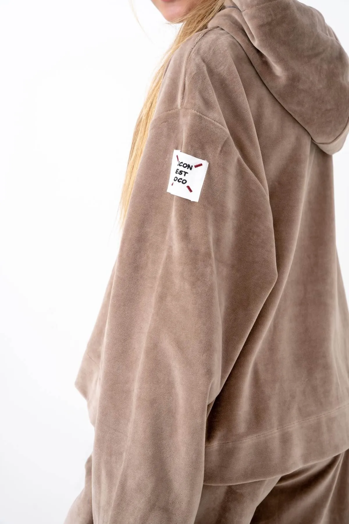 9-15 Yaş Milano Mussness Velvet Kız Çocuk Takım-Taş