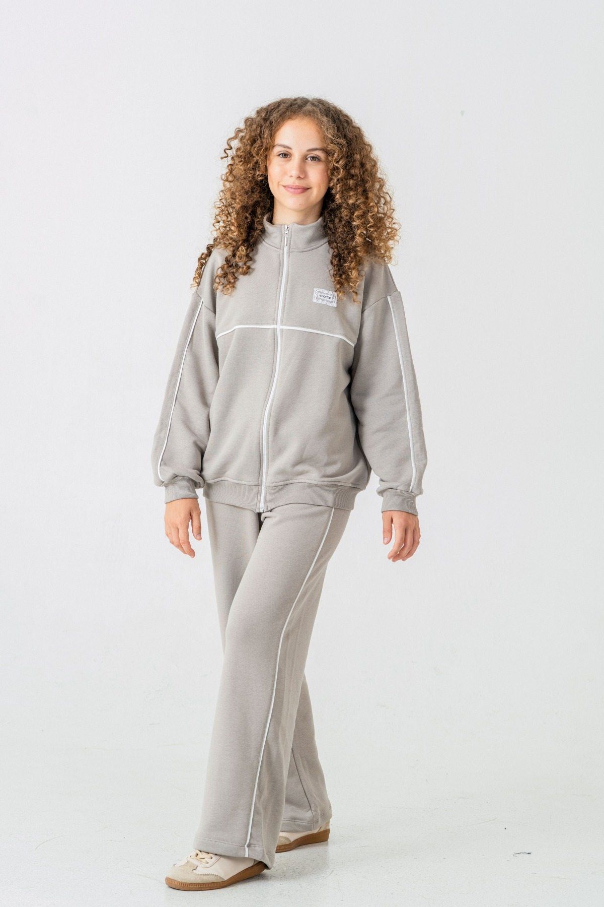 8-12 Yaş Sport Live Kız Çocuk Takım-Uzay Grisi