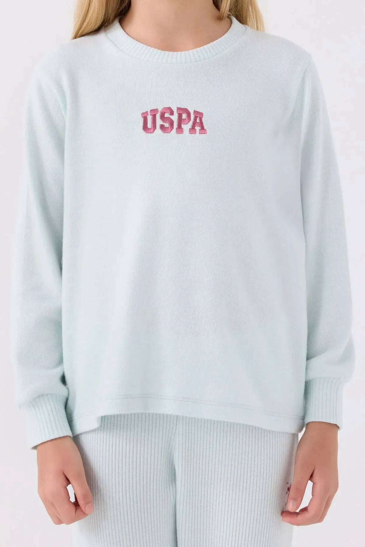 4-15 Yaş Lisanslı Us Polo Assn Kız Çocuk Takım-Su Yeşili