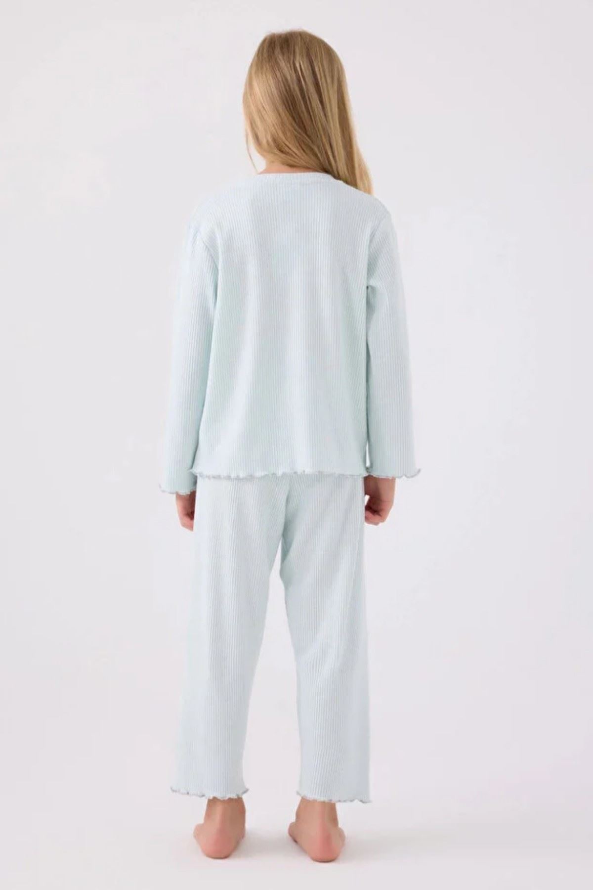 4-15 Yaş Lisanslı Us Polo Assn Kız Çocuk Takım-Su Yeşili