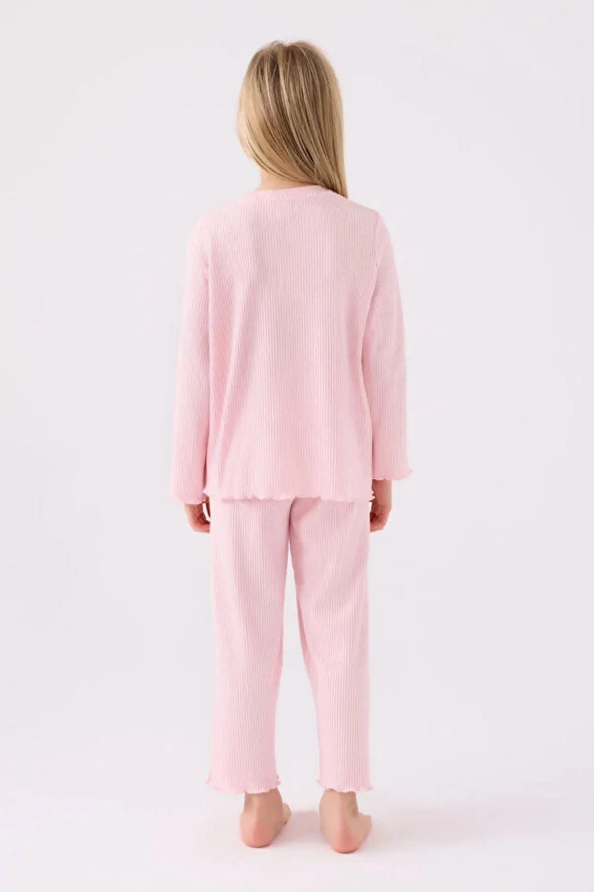 4-15 Yaş Lisanslı Us Polo Assn Kız Çocuk Takım-Pembe