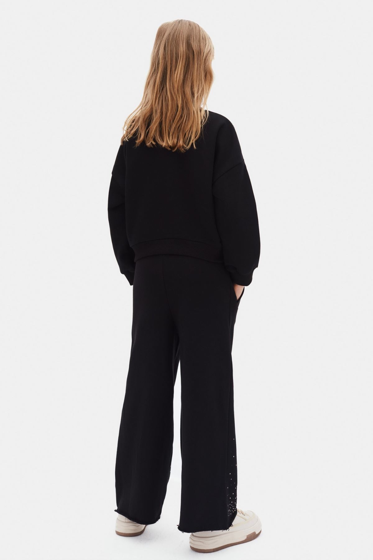 8-14 Yaş Magic Cool Kız Çocuk Takım-Siyah