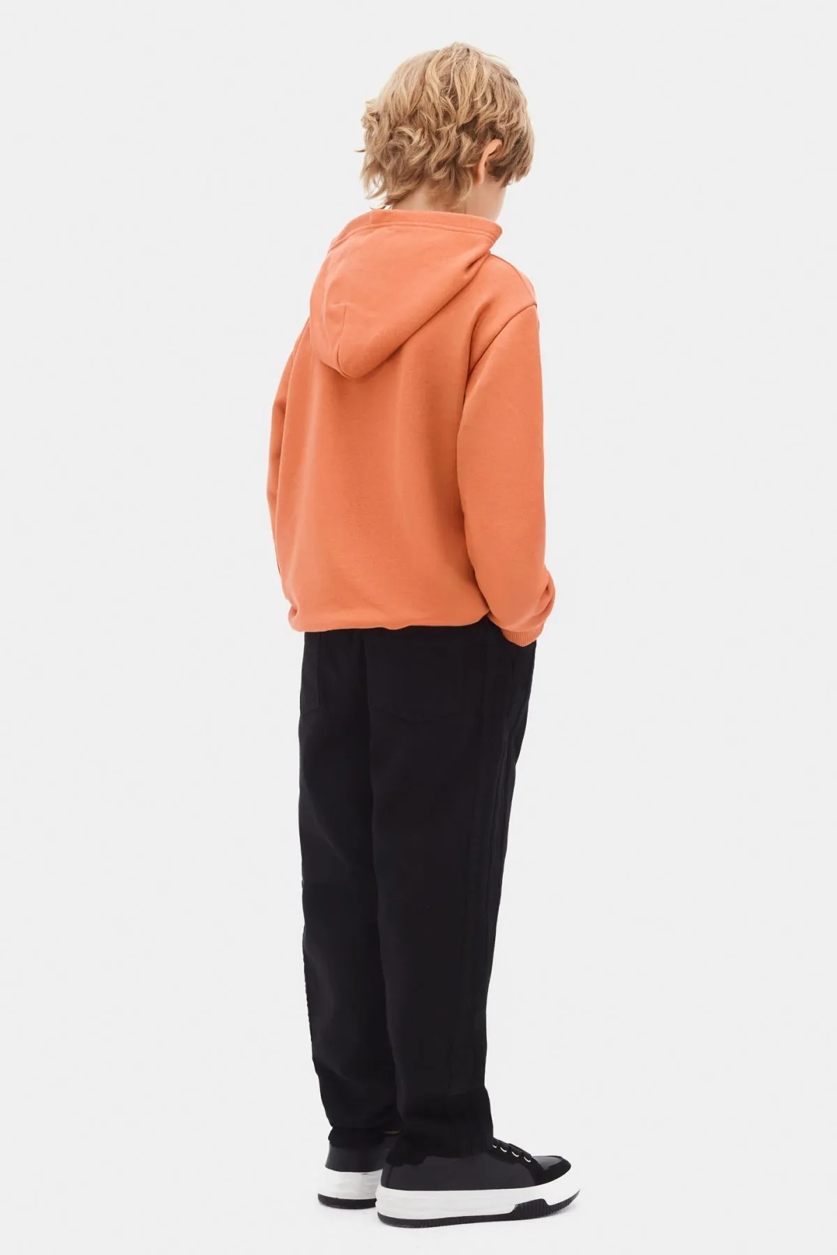 8-14 Yaş The North Cool Erkek Çocuk Sweatshırt-Kiremit