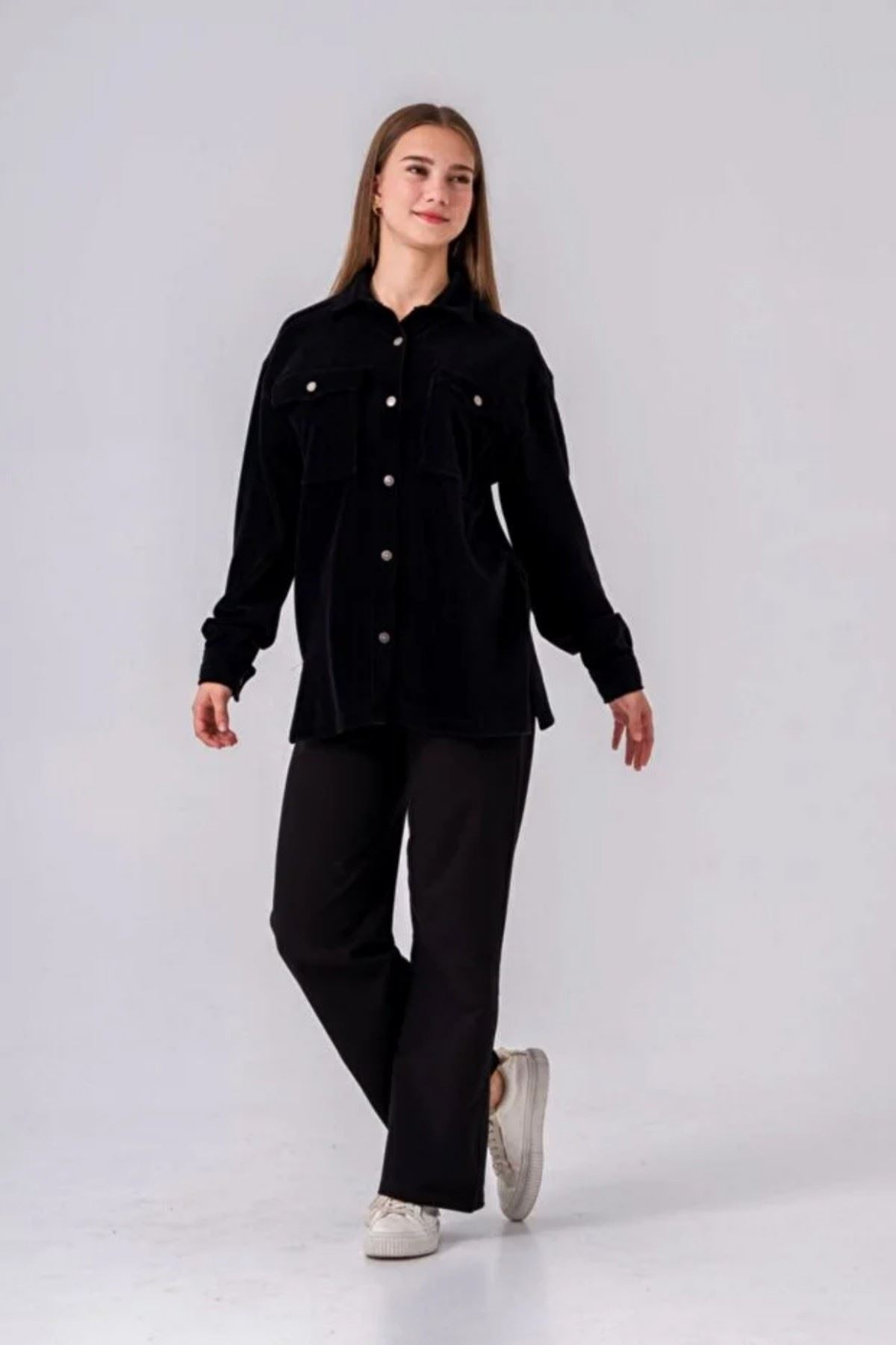 8-15 Yaş Velvet Lora Kız Çocuk Takım-