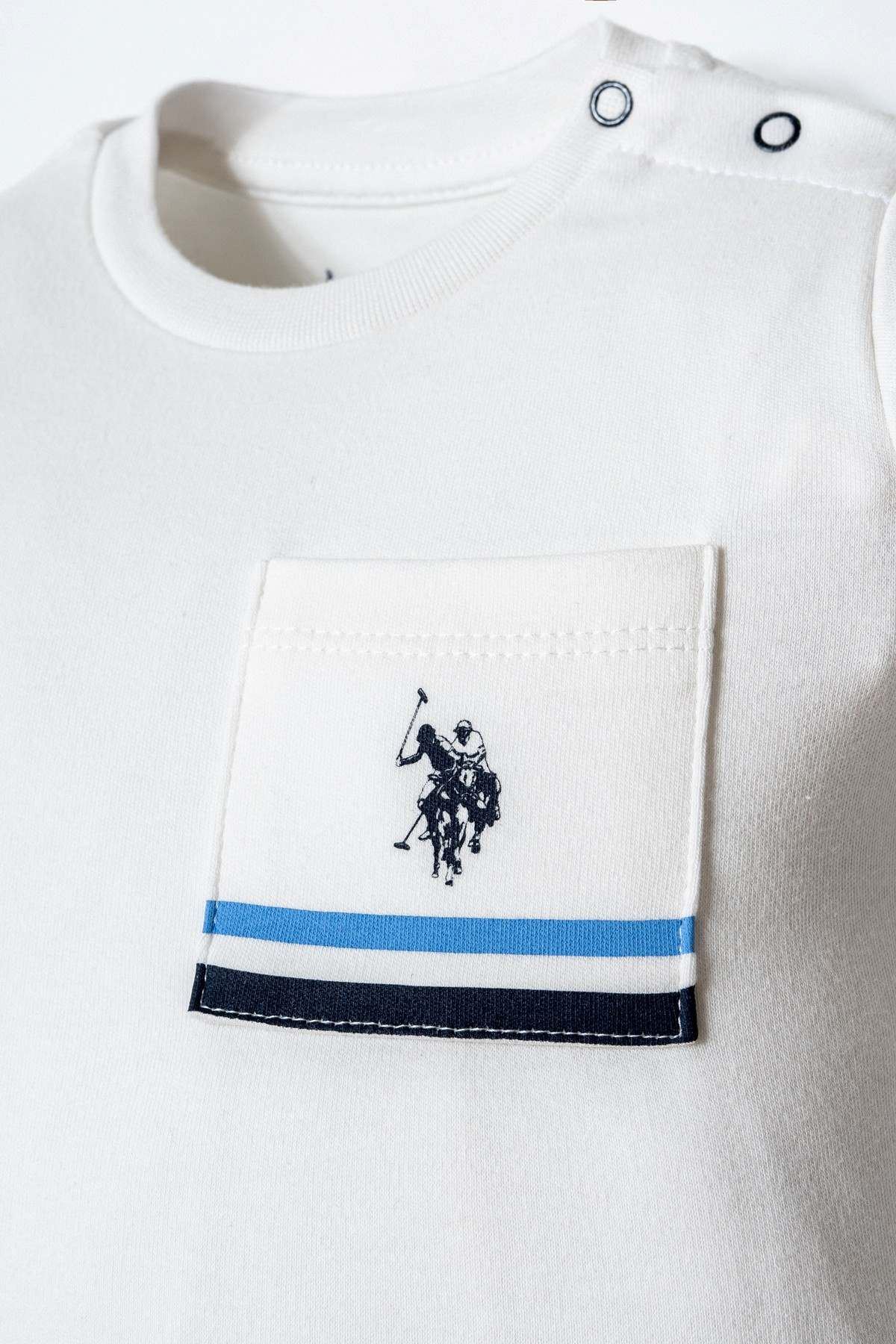 6-36 Ay Lisanslı Us Polo Assn Erkek Bebek Takım-Lacivert