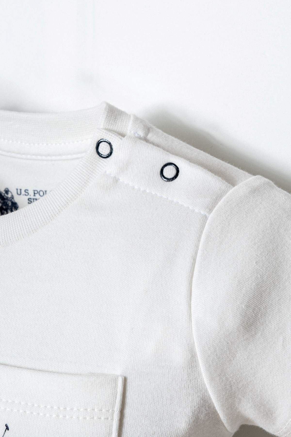 6-36 Ay Lisanslı Us Polo Assn Erkek Bebek Takım-Lacivert