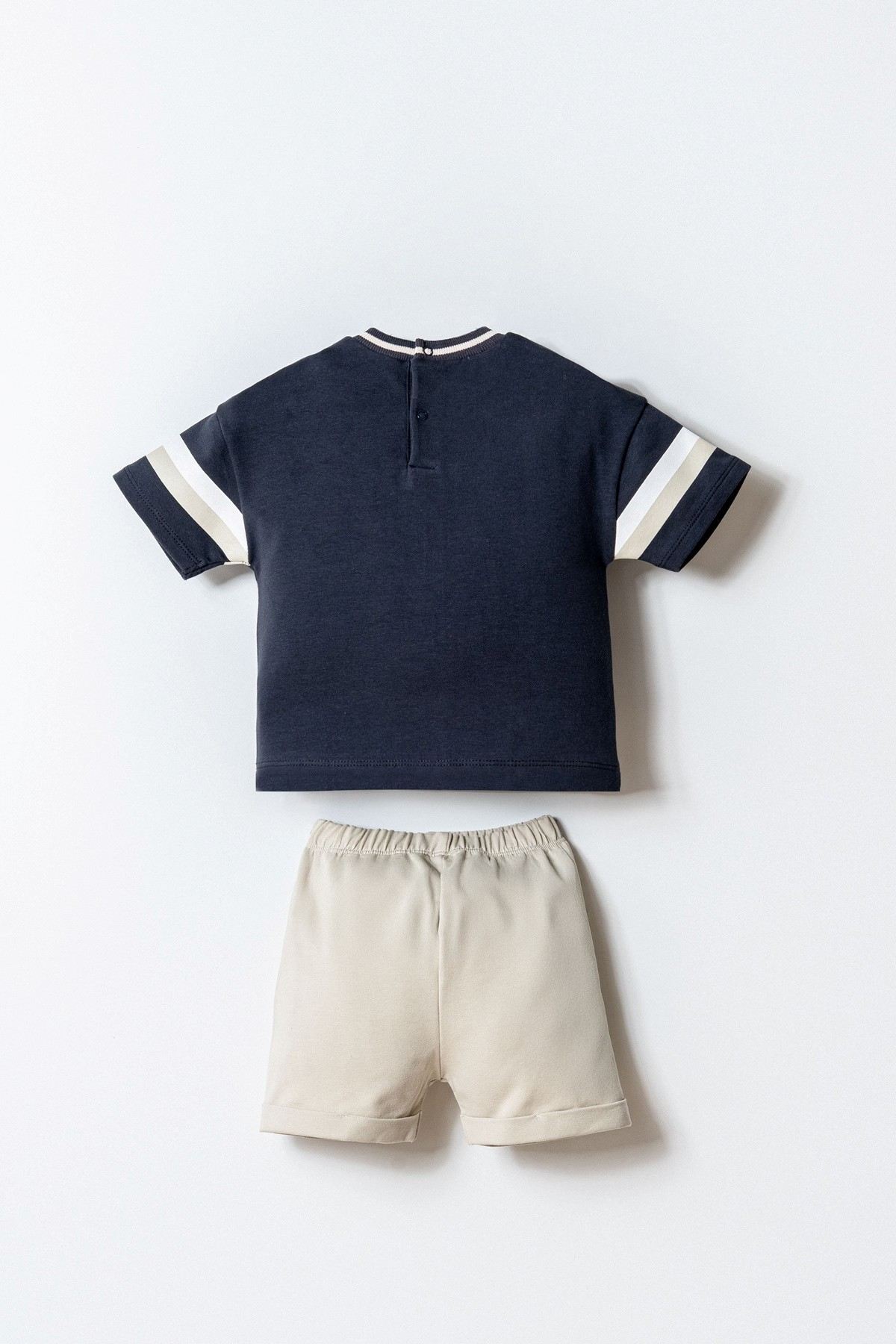 6-36 Ay Lisanslı Us Polo Assn Erkek Bebek Takım-Füme