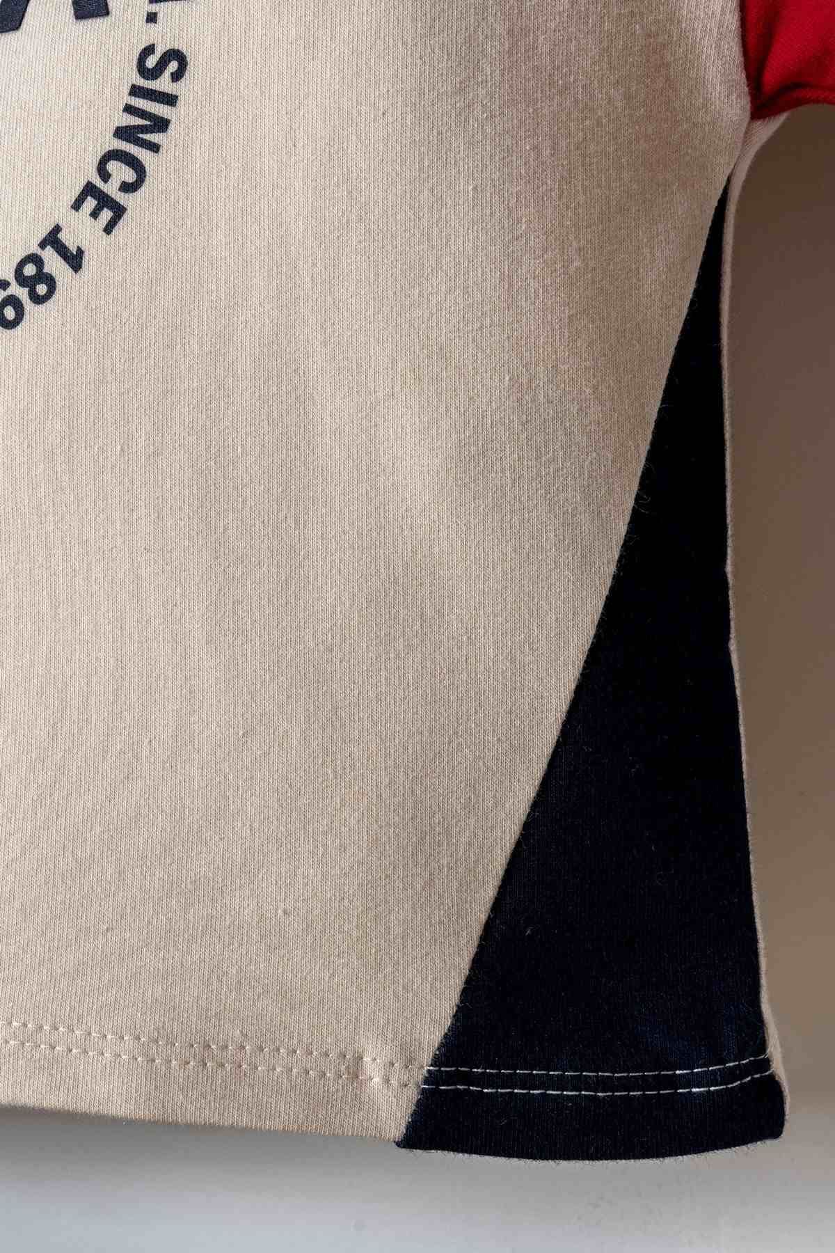 6-36 Ay Lisanslı Us Polo Assn Erkek Bebek Takım-Kırmızı