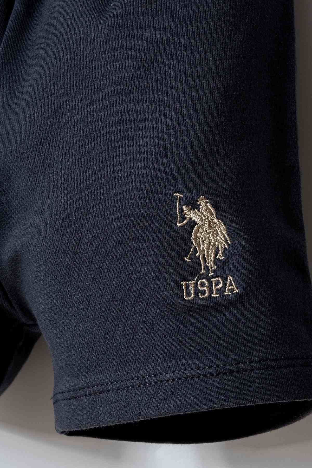 6-36 Ay Lisanslı Us Polo Assn Erkek Bebek Takım-Füme