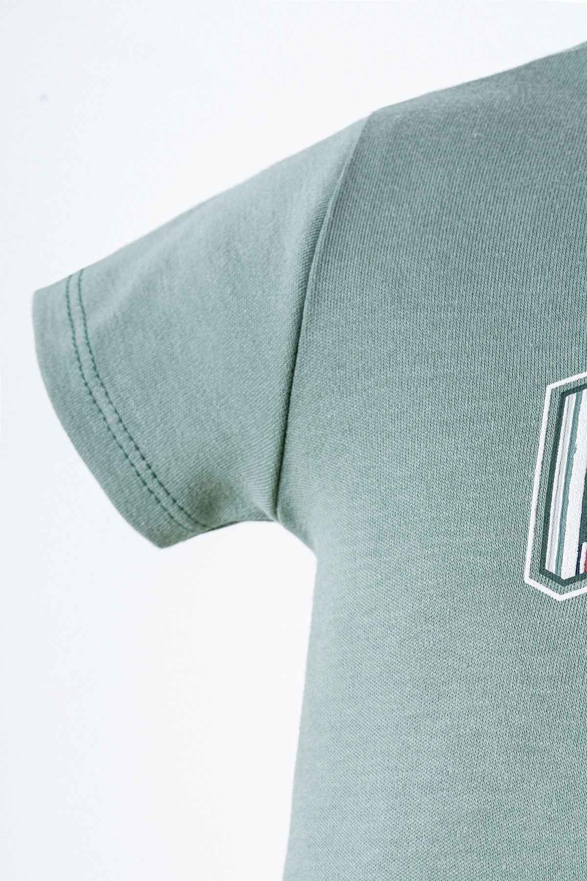 6-36 Ay Lisanslı Us Polo Assn Erkek Bebek Takım-Yeşil