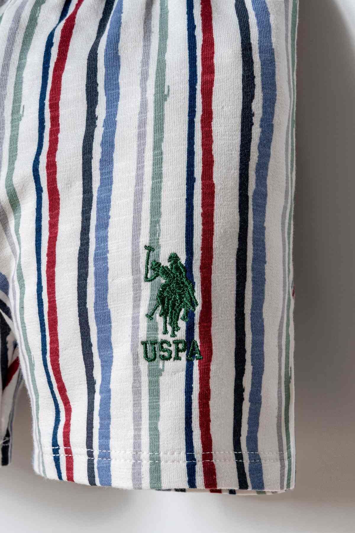 6-36 Ay Lisanslı Us Polo Assn Erkek Bebek Takım-Yeşil