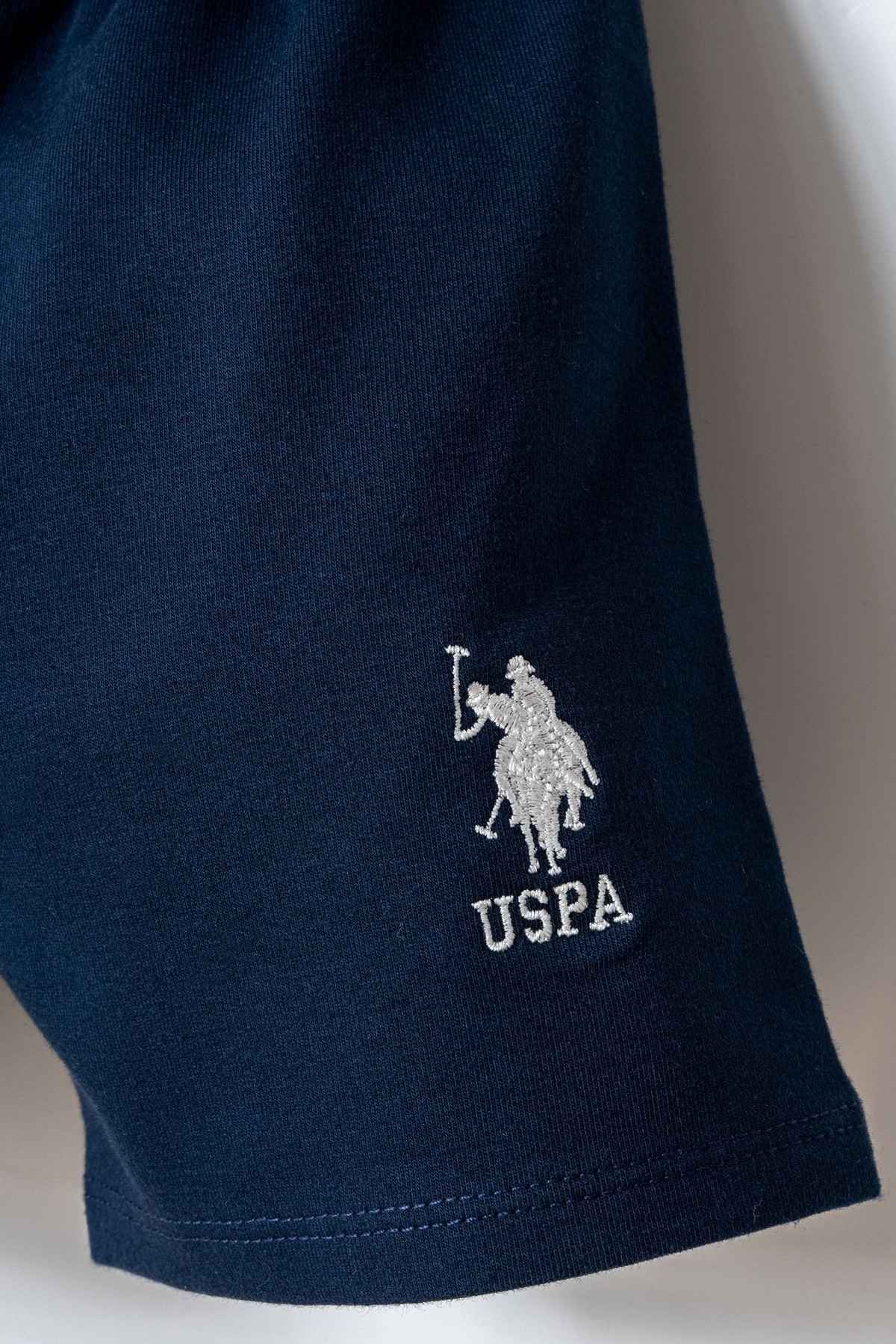 6-36 Ay Lisanslı Us Polo Assn Erkek Bebek Takım-Lacivert