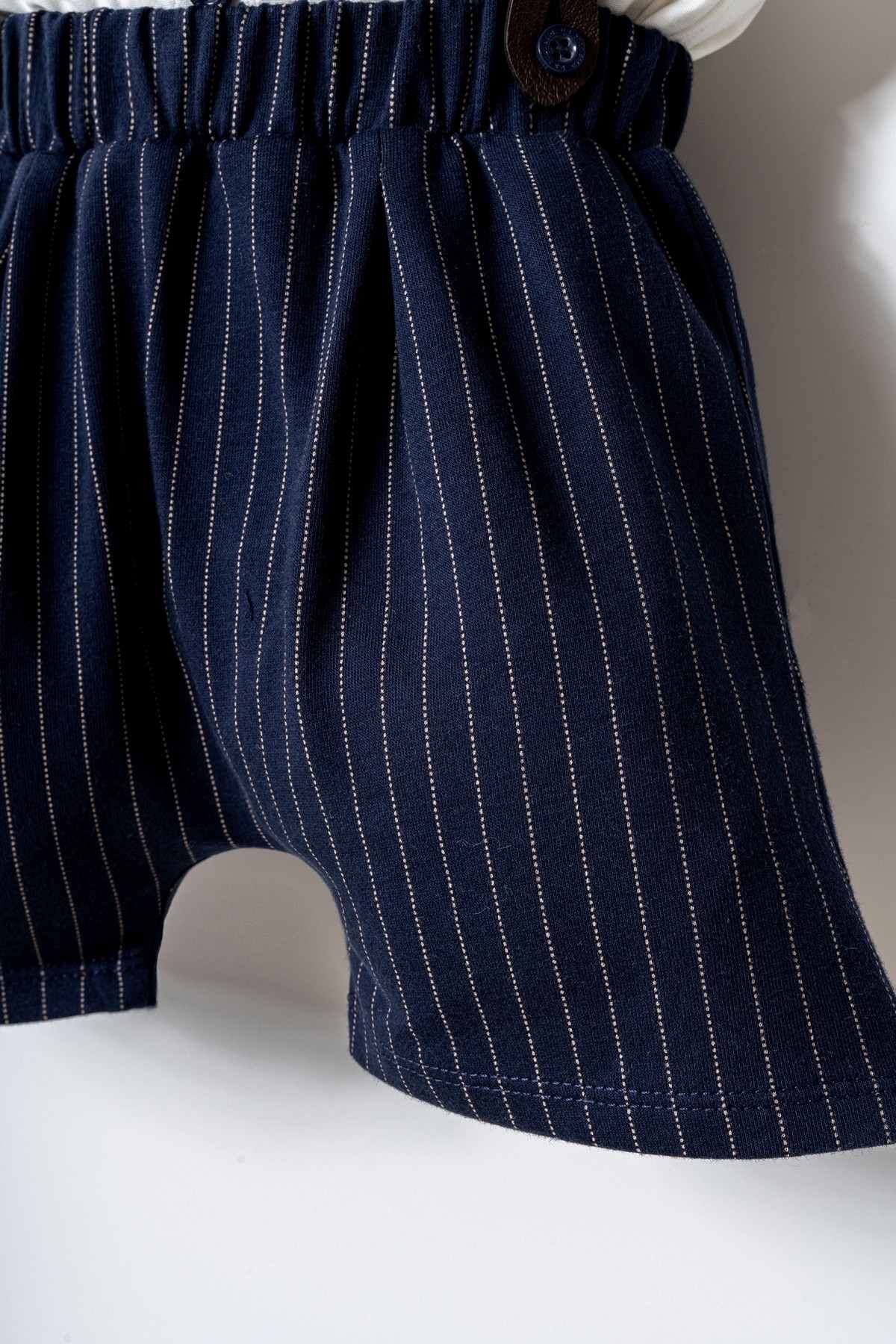 6-36 Ay Lisanslı Us Polo Assn Erkek Bebek Takım-Ekru