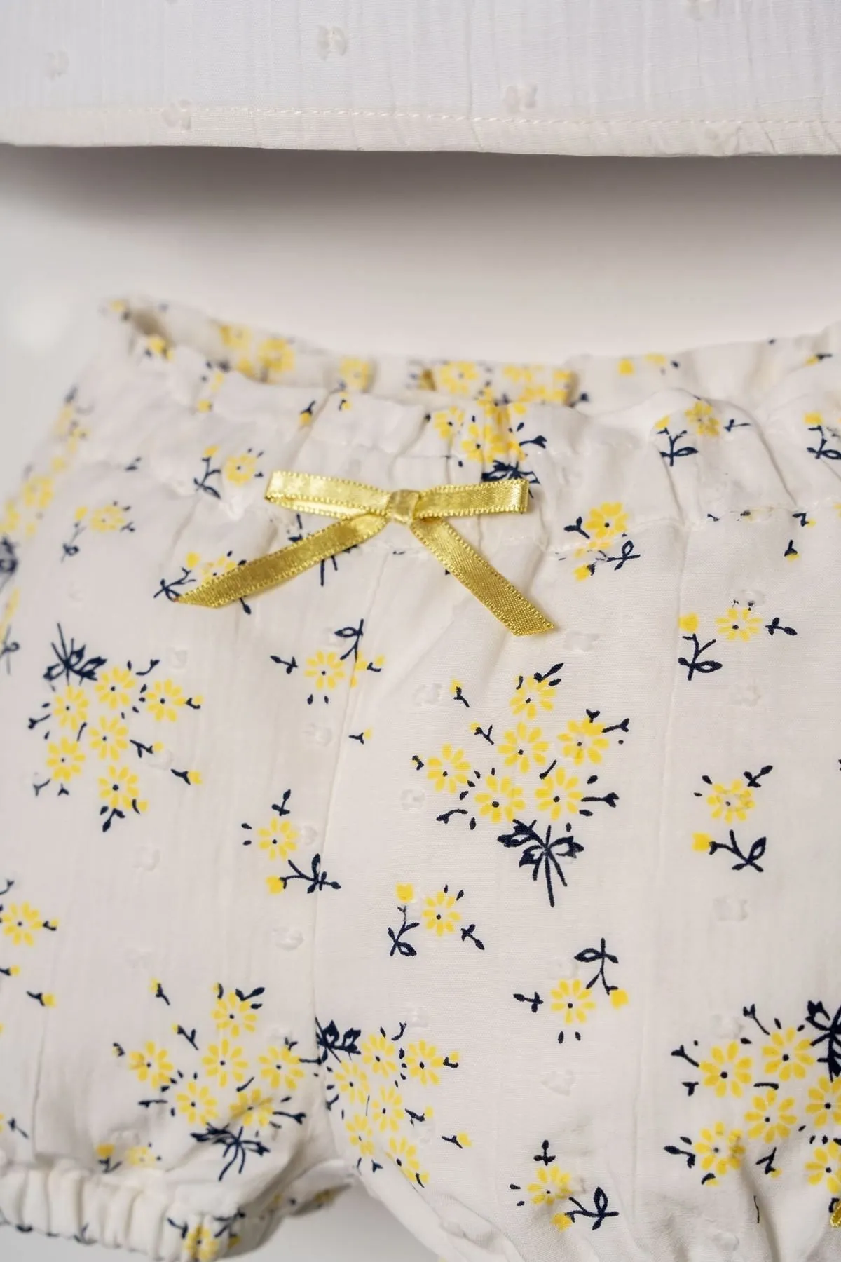 6-36 Ay Lisanslı Us Polo Assn Kız Bebek Takım-Sarı
