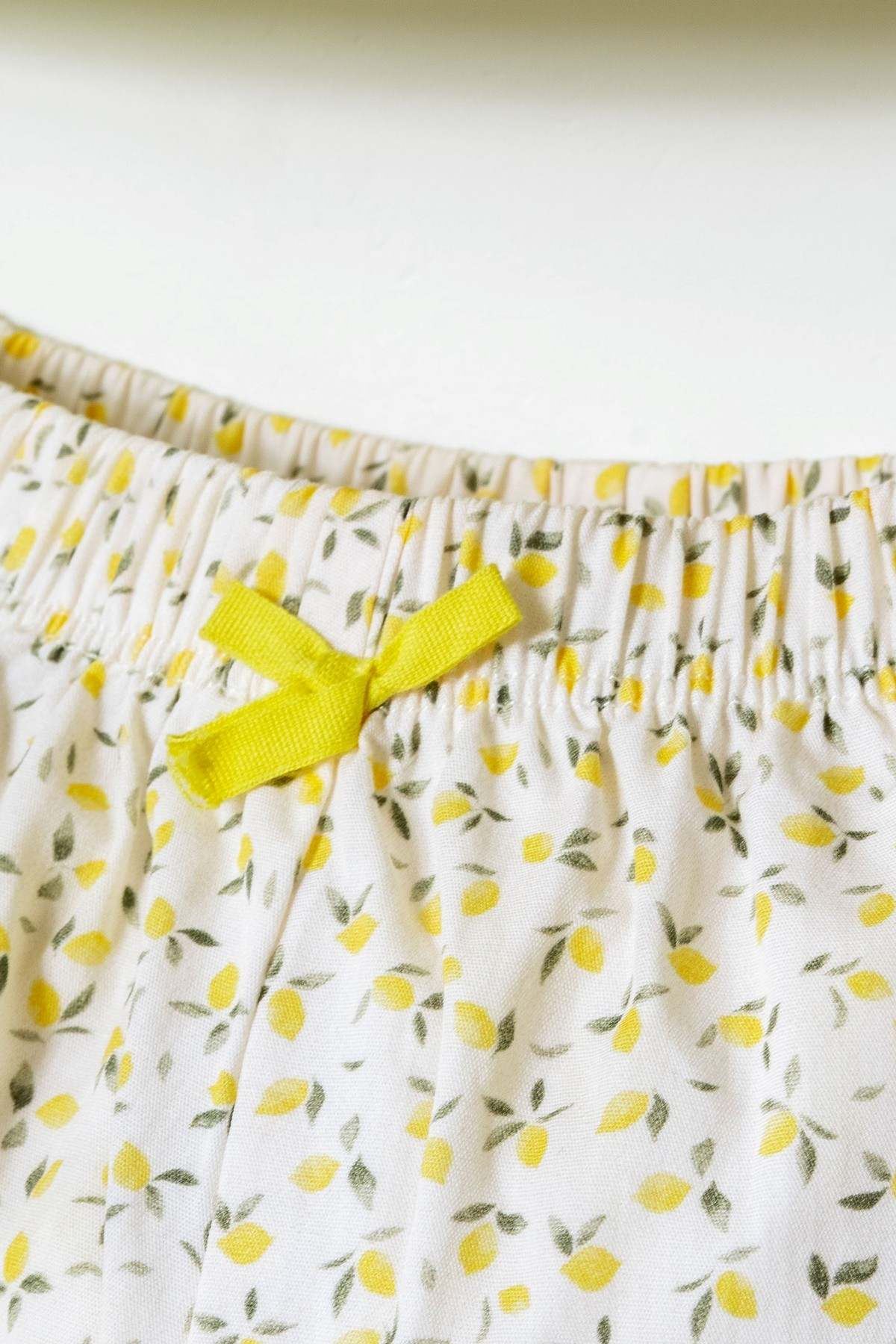 6-36 Ay Lisanslı Us Polo Assn Kız Bebek Takım-Sarı