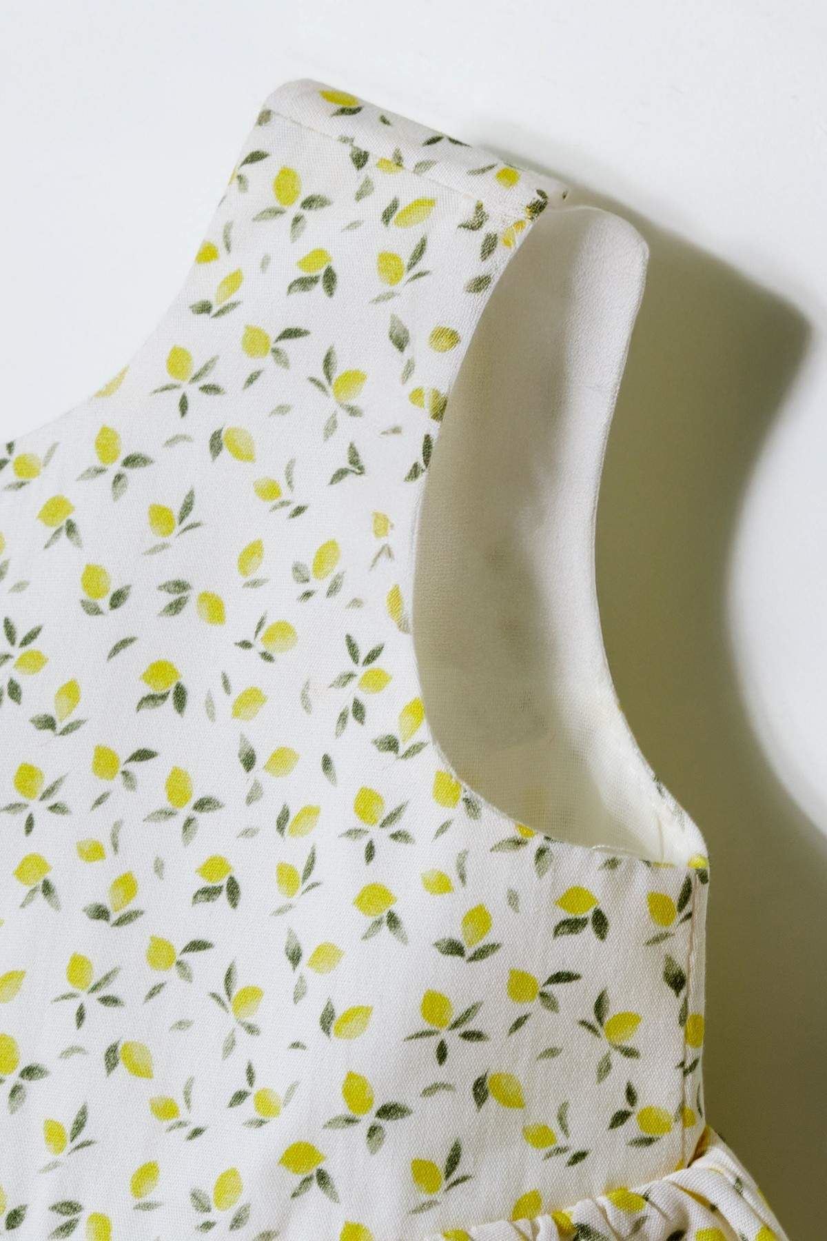 6-36 Ay Lisanslı Us Polo Assn Kız Bebek Elbise-Ekru