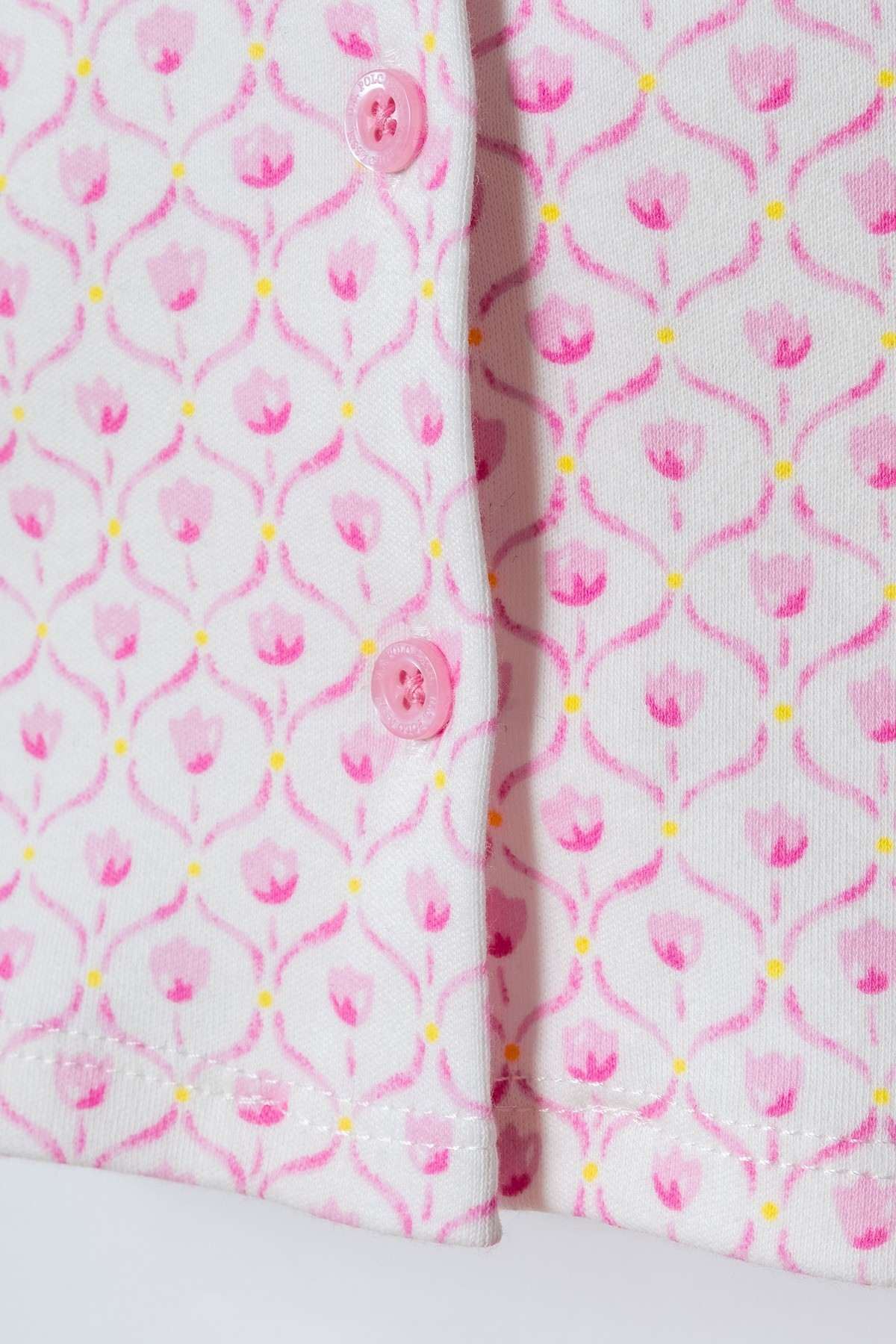 6-36 Ay Lisanslı Us Polo Assn Kız Bebek Takım-Pembe