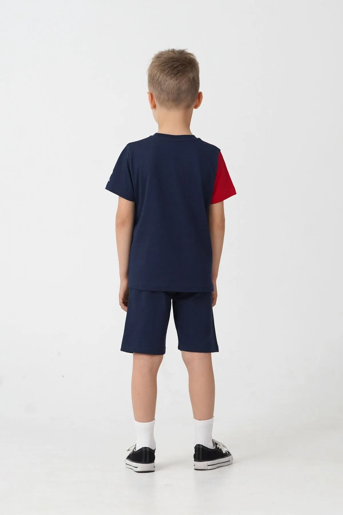4-15 Yaş Lisanslı Us Polo Assn Erkek Çocuk Takım-Lacivert