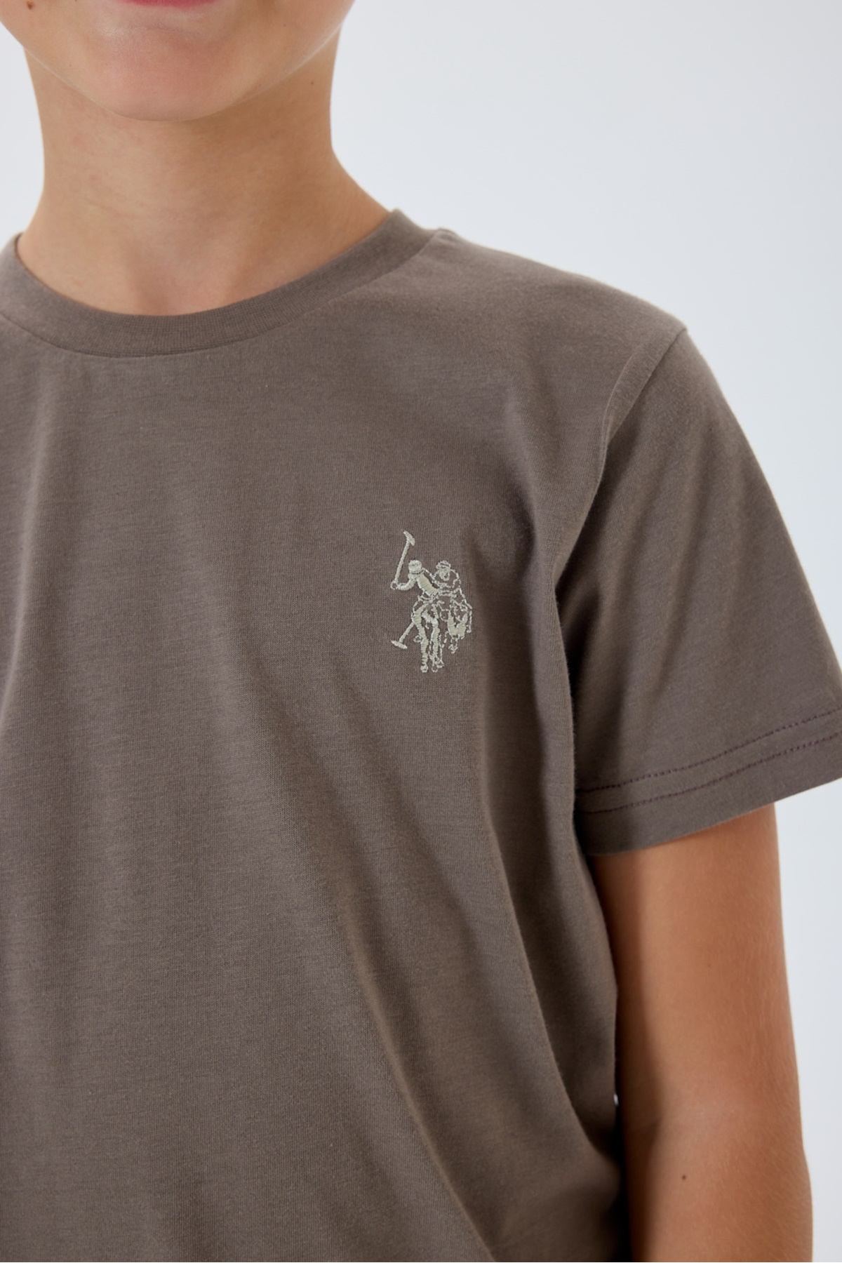 4-15 Yaş Lisanslı Us Polo Assn Erkek Çocuk Takım-Vizon