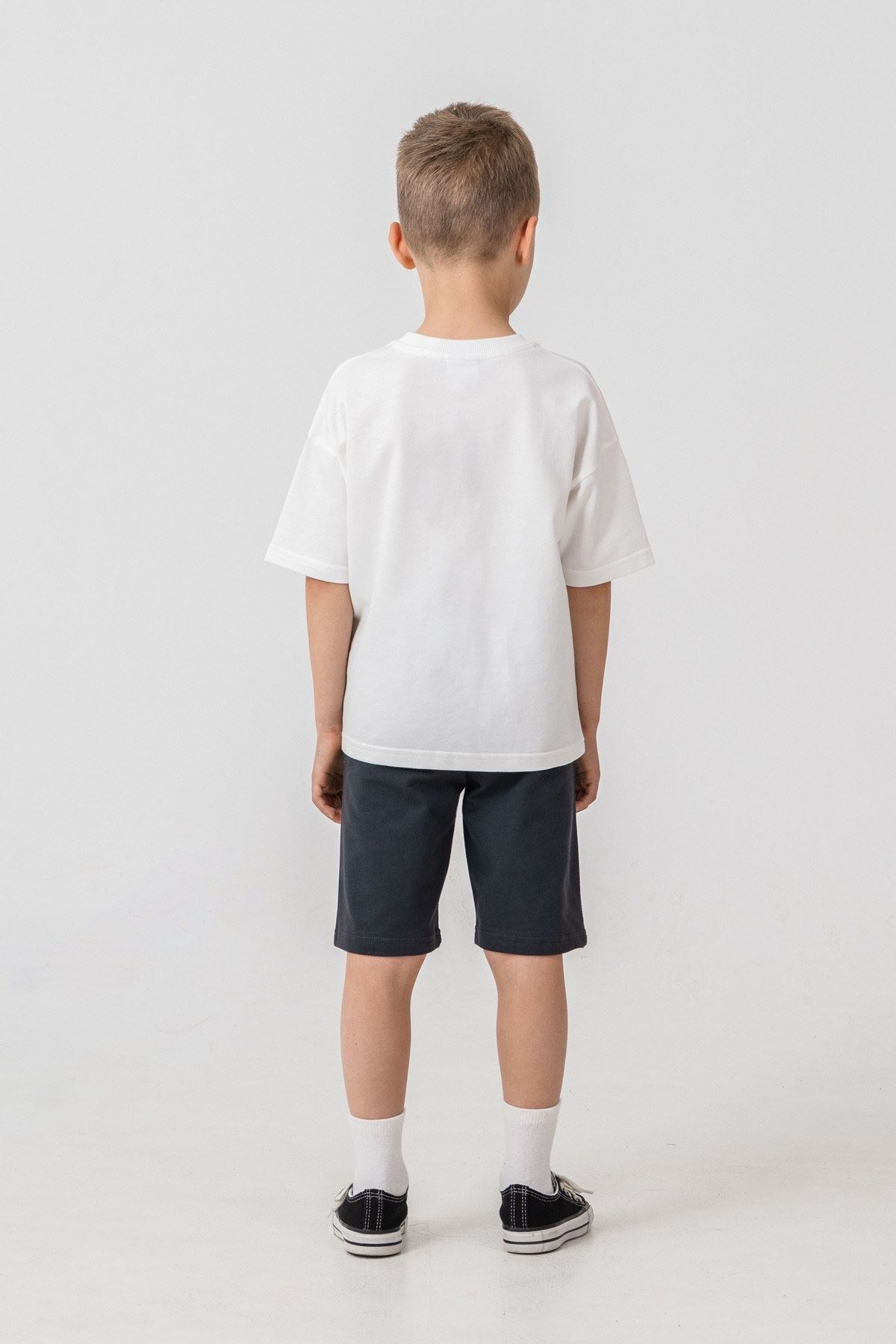 4-15 Yaş Lisanslı Us Polo Assn Erkek Çocuk Takım-Ekru