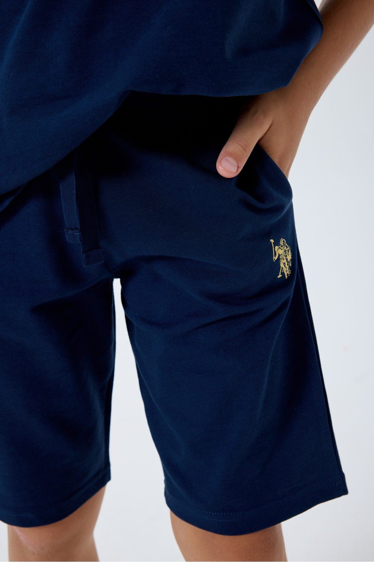 4-15 Yaş Lisanslı Us Polo Assn Erkek Çocuk Takım-Lacivert