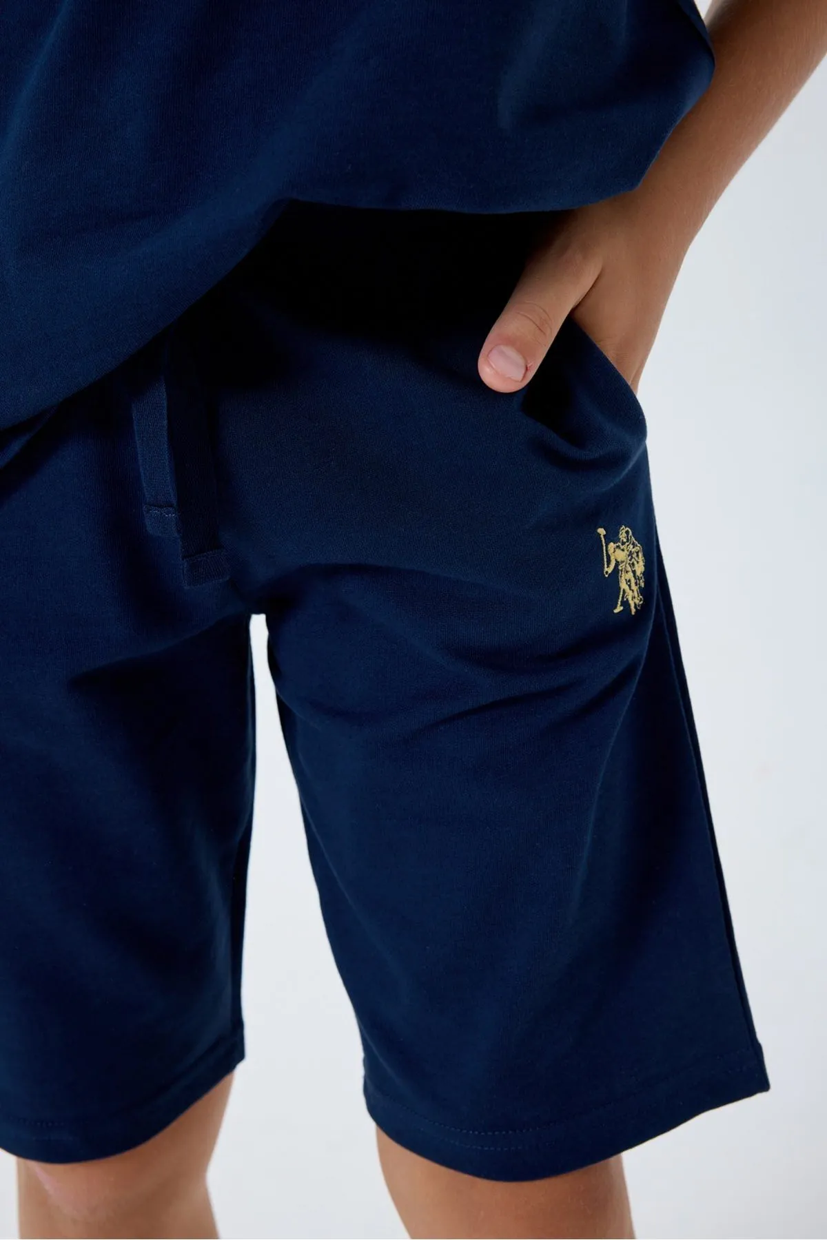 4-15 Yaş Lisanslı Us Polo Assn Erkek Çocuk Takım-Lacivert