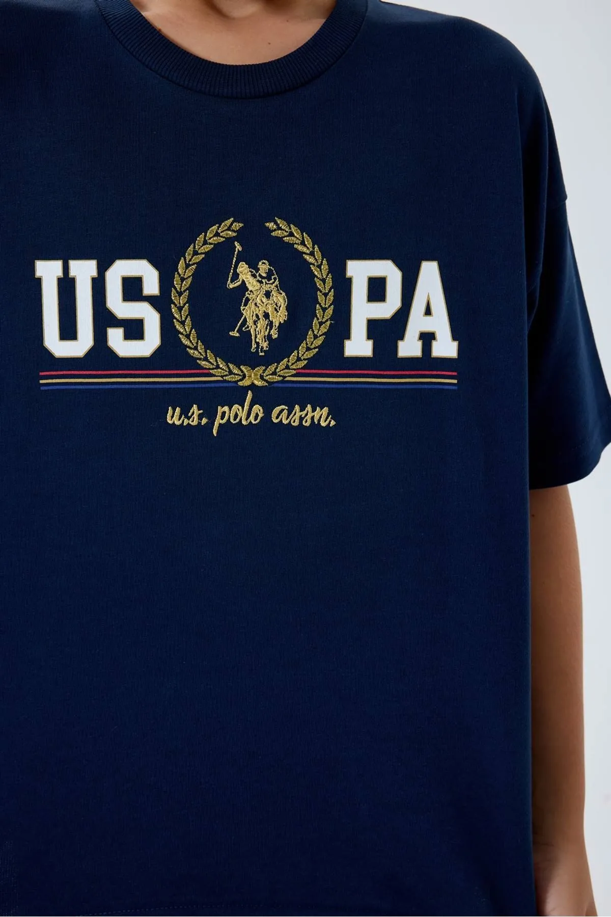 4-15 Yaş Lisanslı Us Polo Assn Erkek Çocuk Takım-Lacivert