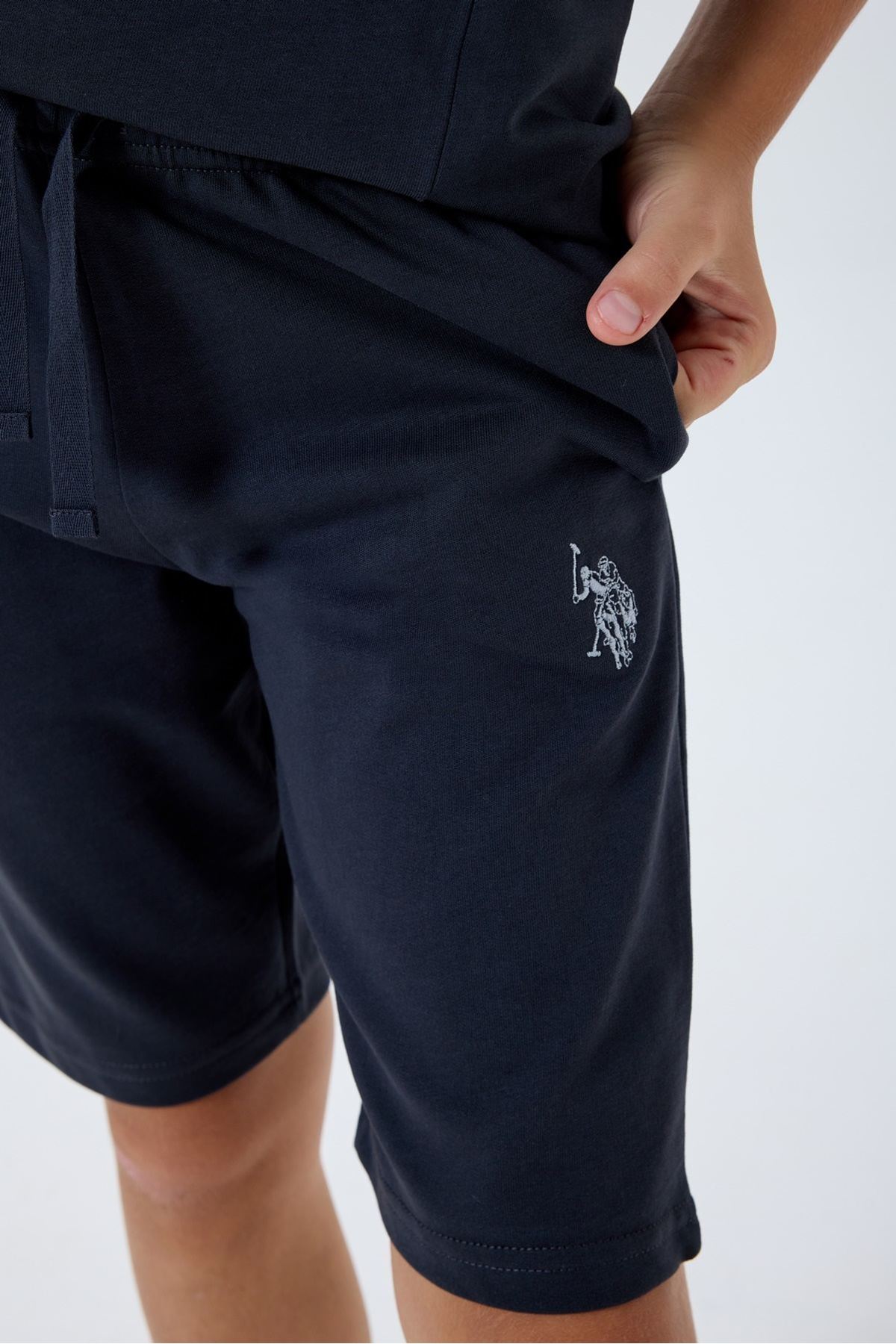 4-15 Yaş Lisanslı Us Polo Assn Erkek Çocuk Takım-Antrasit