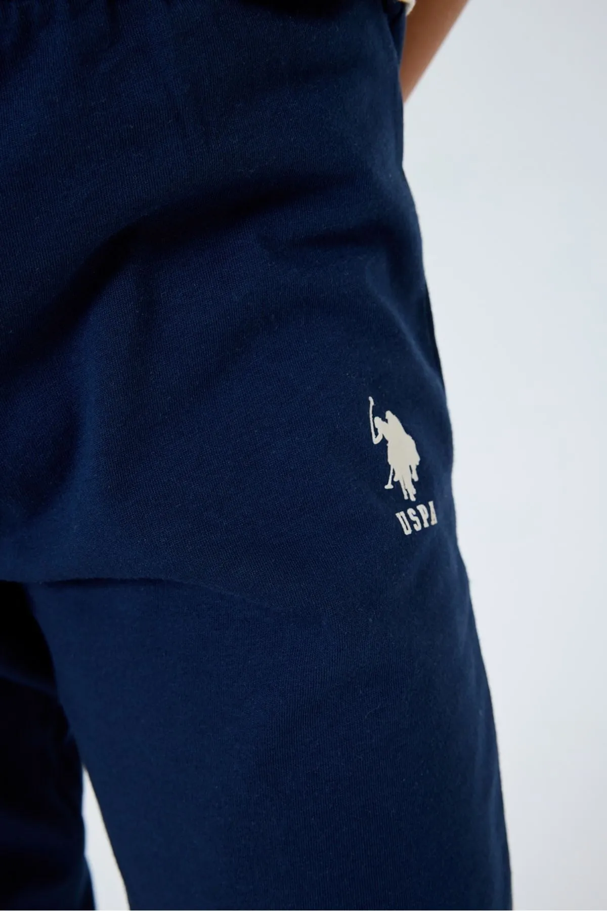 4-15 Yaş Lisanslı Us Polo Assn Erkek Çocuk Takım-Latte