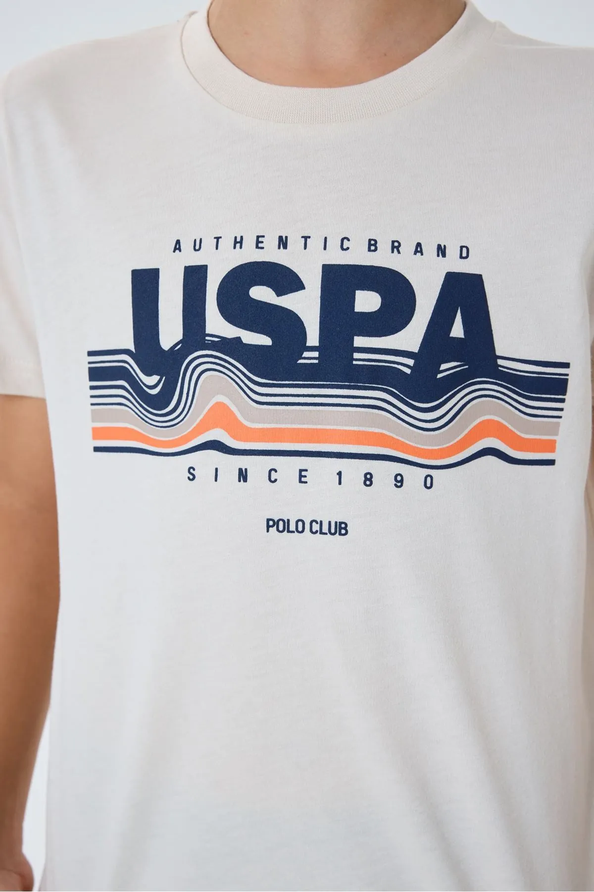 4-15 Yaş Lisanslı Us Polo Assn Erkek Çocuk Takım-Latte